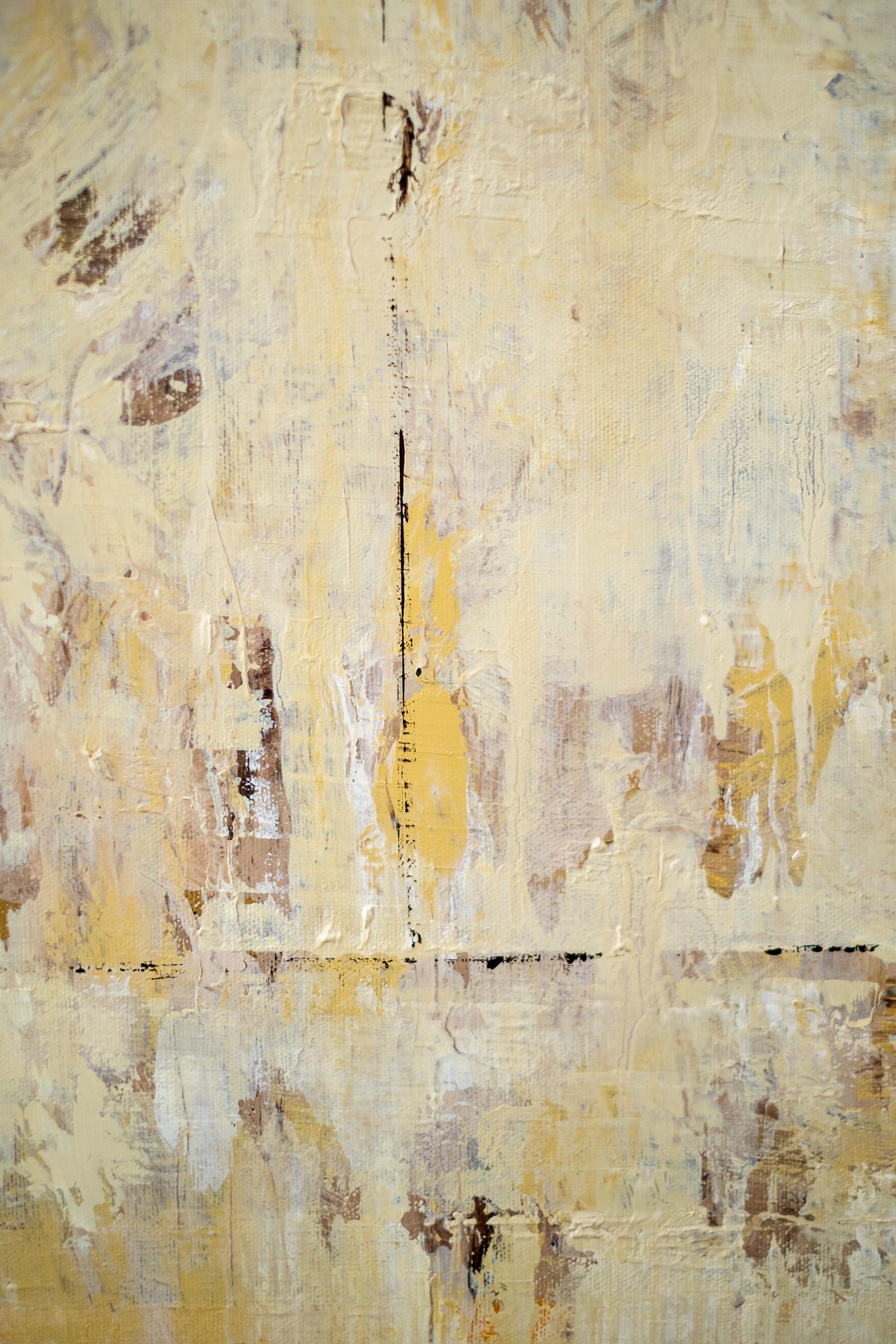 Schermo fluttuante - pittura, astratto, olio su tela 5