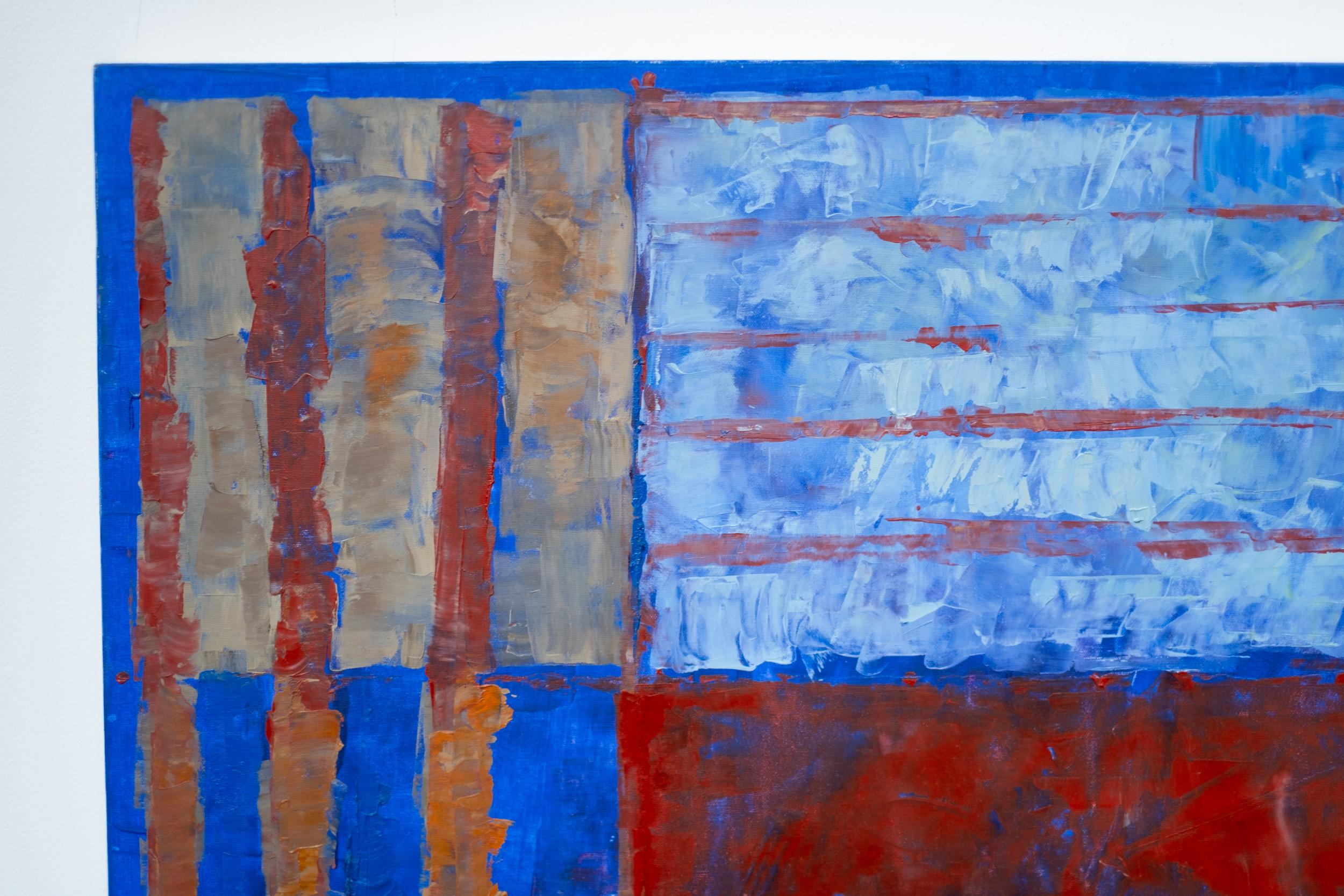 Questo coloratissimo quadro astratto è stato creato dall'artista canadese David Sorensen.

David Sorensen, uno dei migliori artisti contemporanei del Canada, ha iniziato la sua carriera artistica come scultore, un percorso naturale che deriva dalla