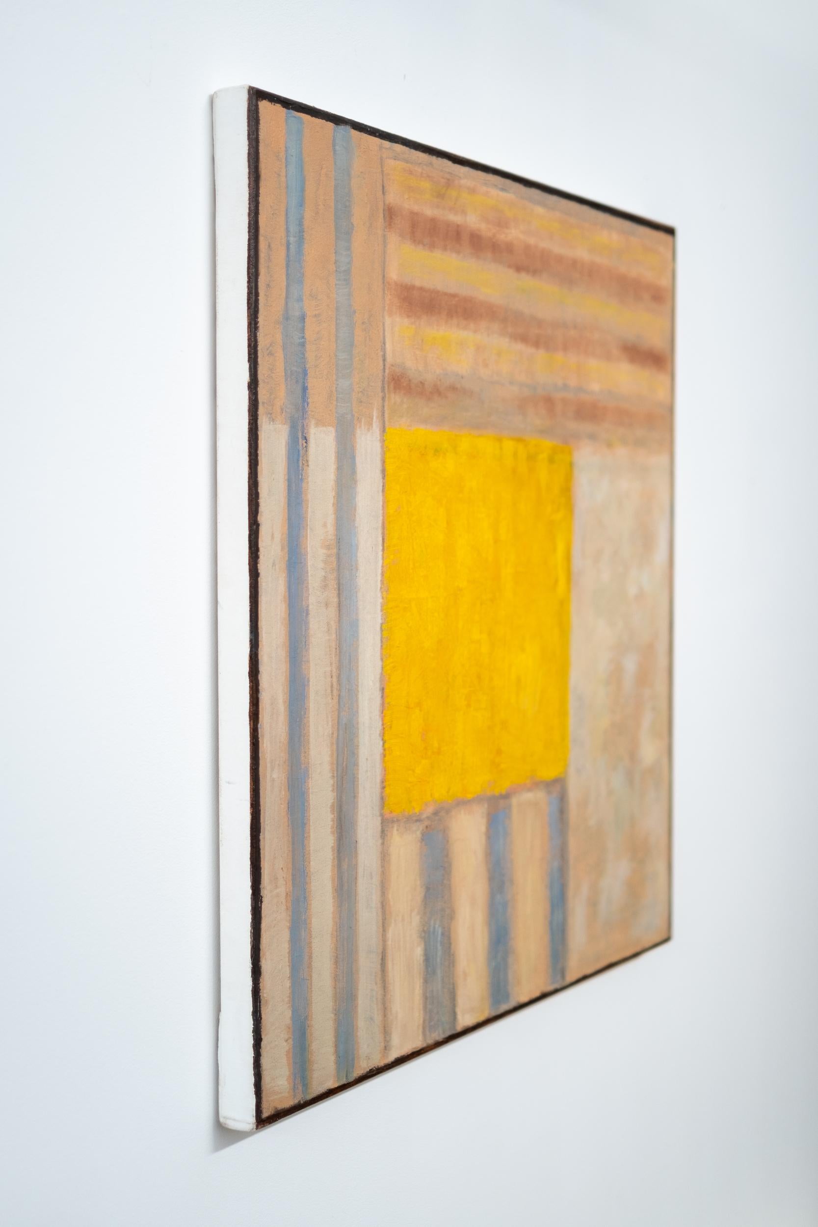 Este cuadro abstracto contemporáneo fue creado por un destacado artista canadiense.

Inspirado por los colores calentados por la intensa luz solar de Cuba, David Sorensen, considerado uno de los mejores escultores y pintores de Canadá, creó una