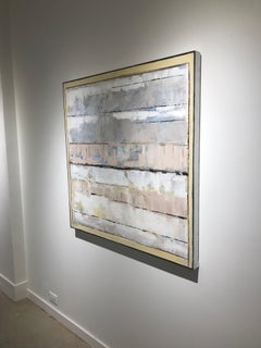 With this White, abstract oil painting on canvas