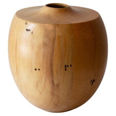 David Souza Box Elder Studio Wood Turned Bud Vase