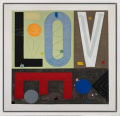 All My Loving - Pintura sobre lienzos cosidos
