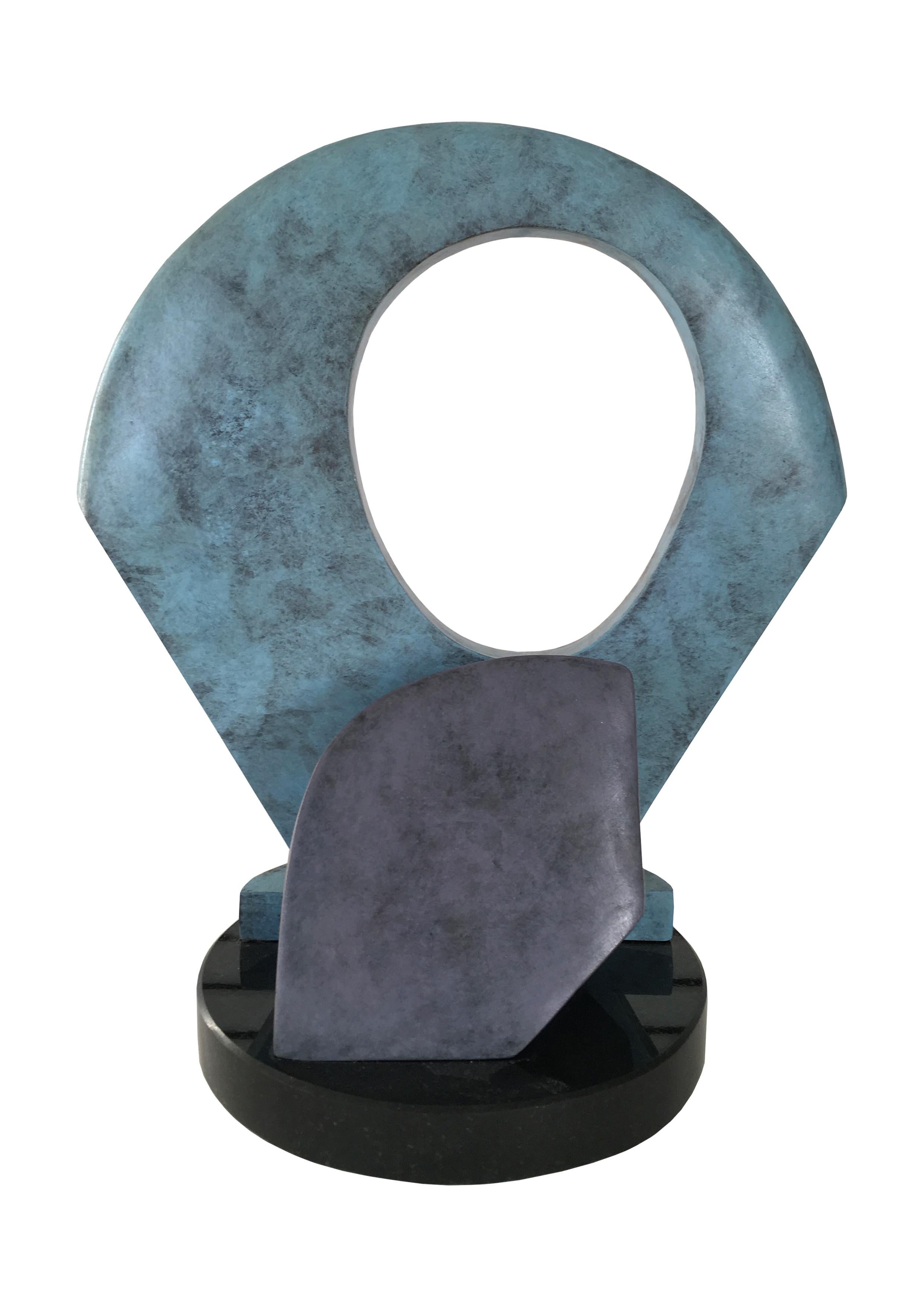 Limited Edition: 1/4

"Flint Forms" by David Sprakes is an original table-top bronze sculpture that mesmerizes with its abstract interpretation of shape and texture. Crafted in bronze and offered in a limited edition, this artwork showcases Sprakes'