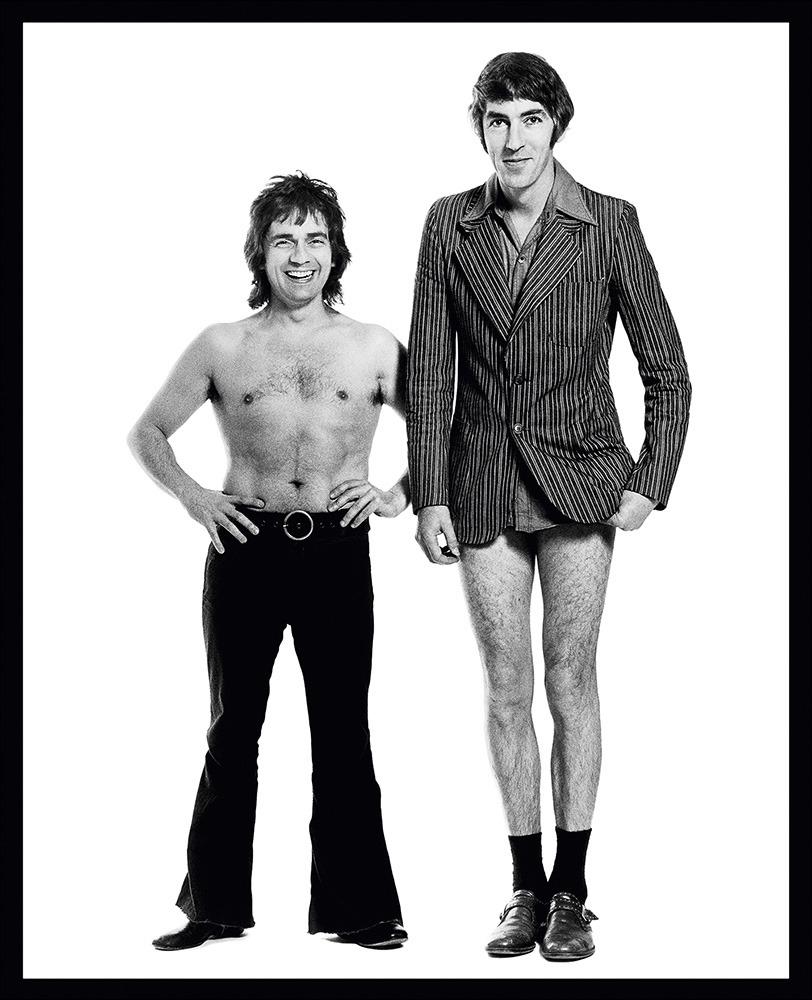 David Steen Figurative Photograph - Dudley Moore & Peter Cook – London, 1972 Limited Estate Print 