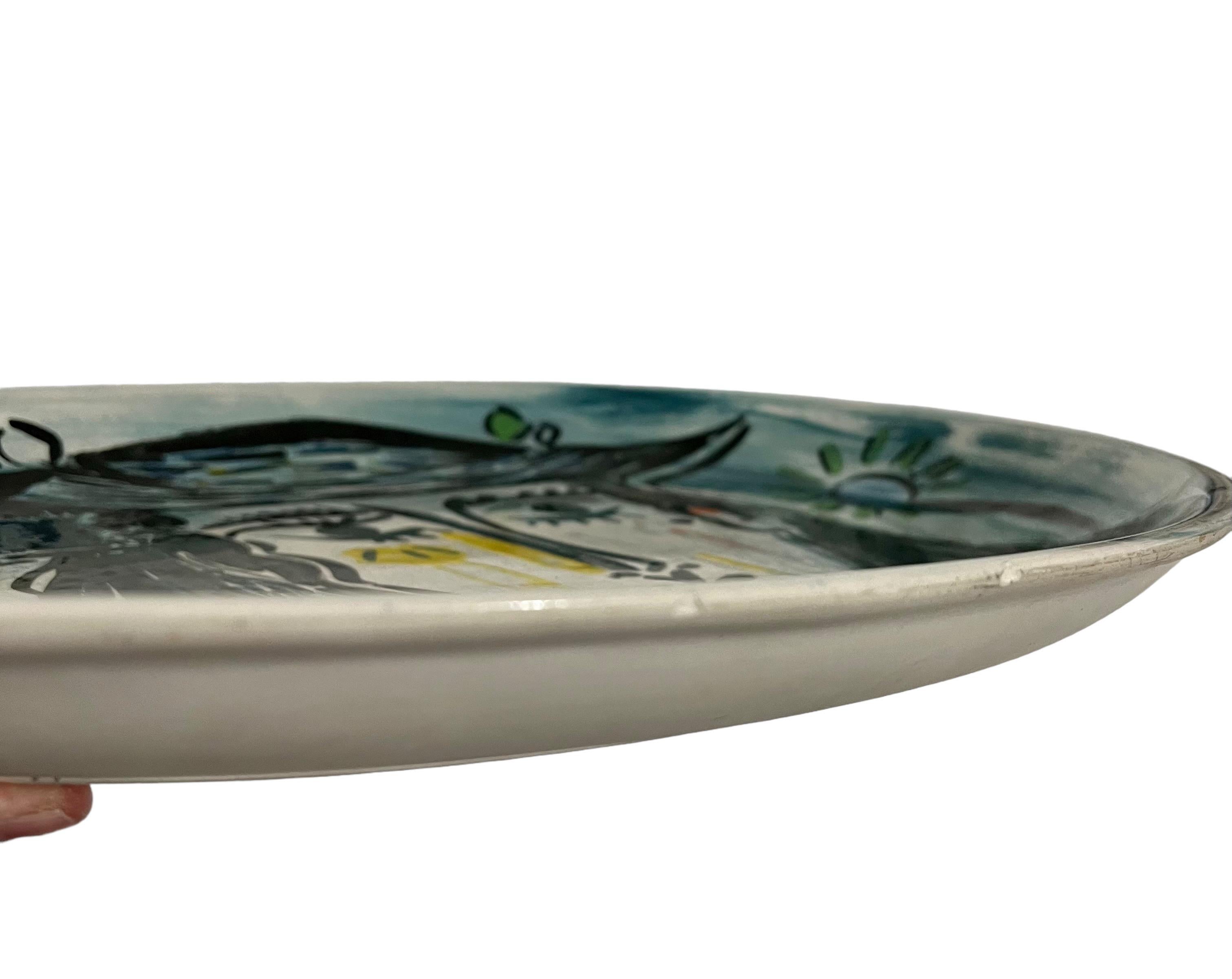 Keramikteller von Meister Art Forger David Stein nach Pablo Picasso Vallauris  im Angebot 10