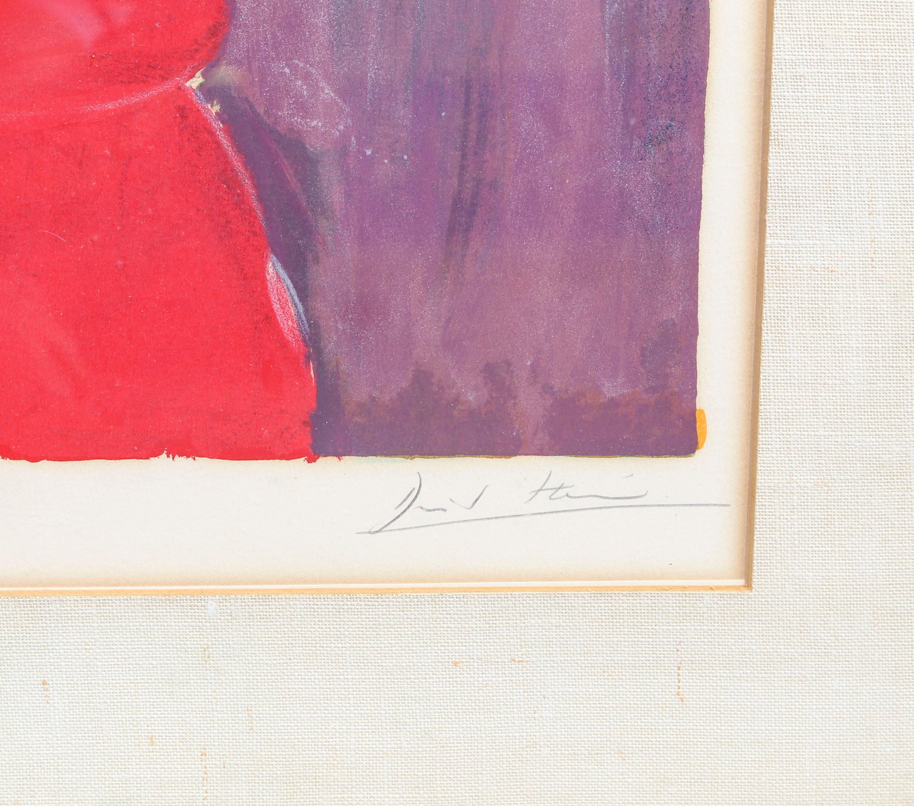 A La Maniere de Schiele, Lithograph by David Stein For Sale 1