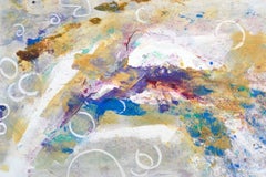 Monotype II Abstract Painting, Opaque and Transparent Colors, Signed