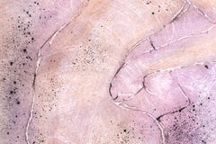 Lavendel Figurative abstrakte, nackte Tänzerin