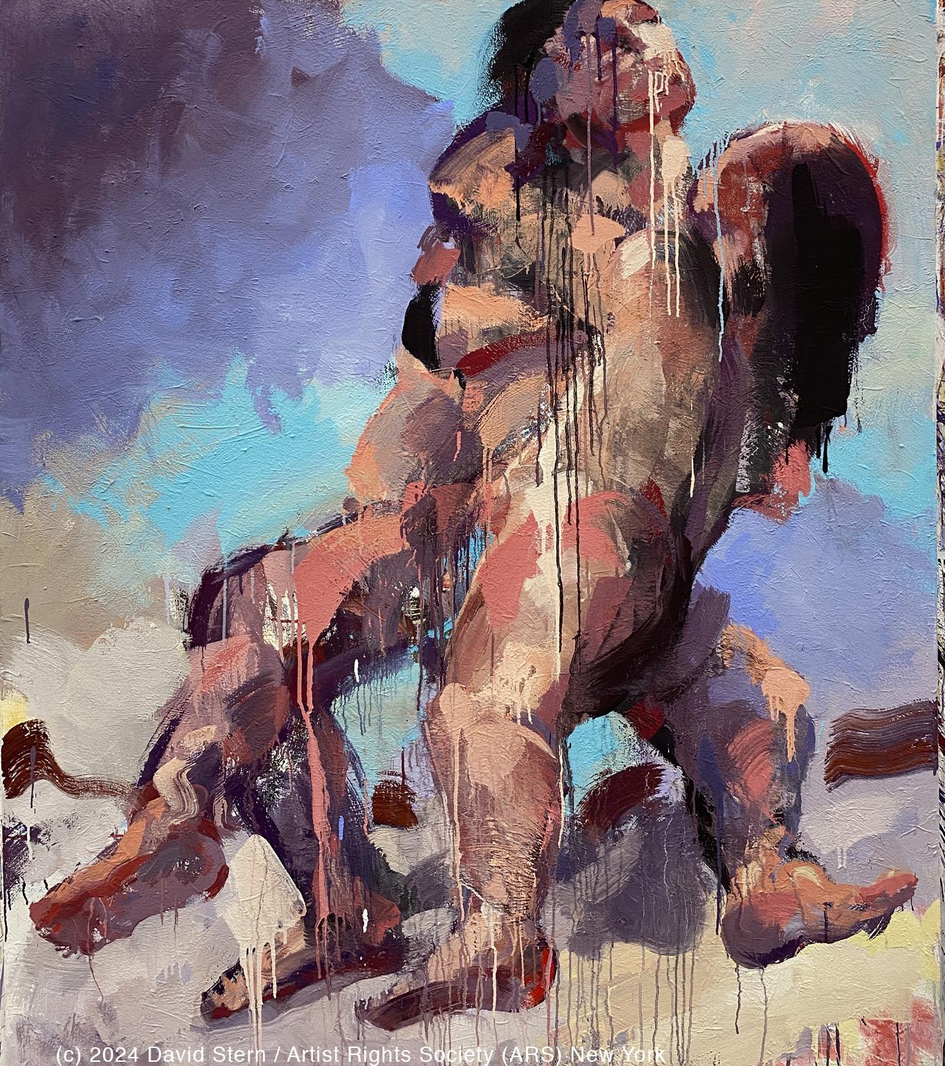 Abstract Painting di David Stern - L'havdil