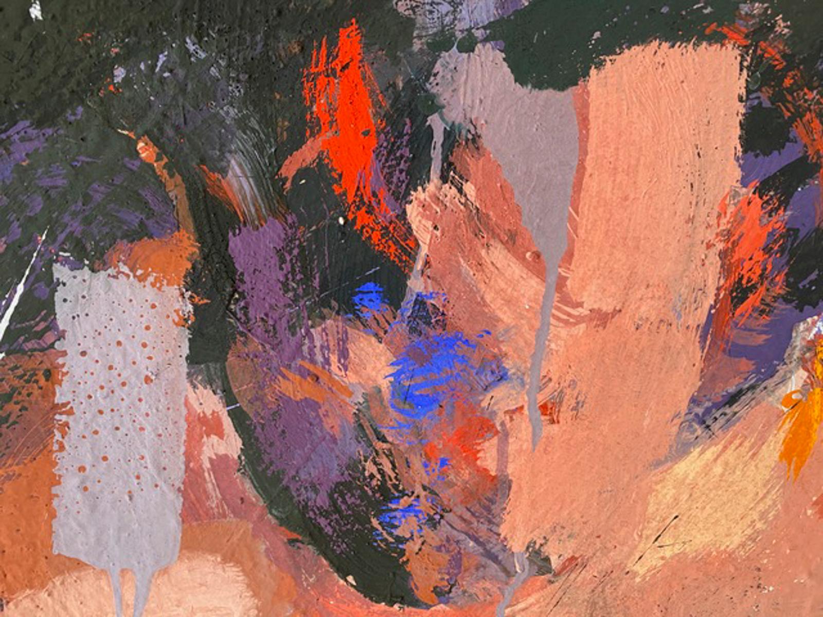 La divisione  (paradiso perduto) - Painting Contemporaneo di David Stern
