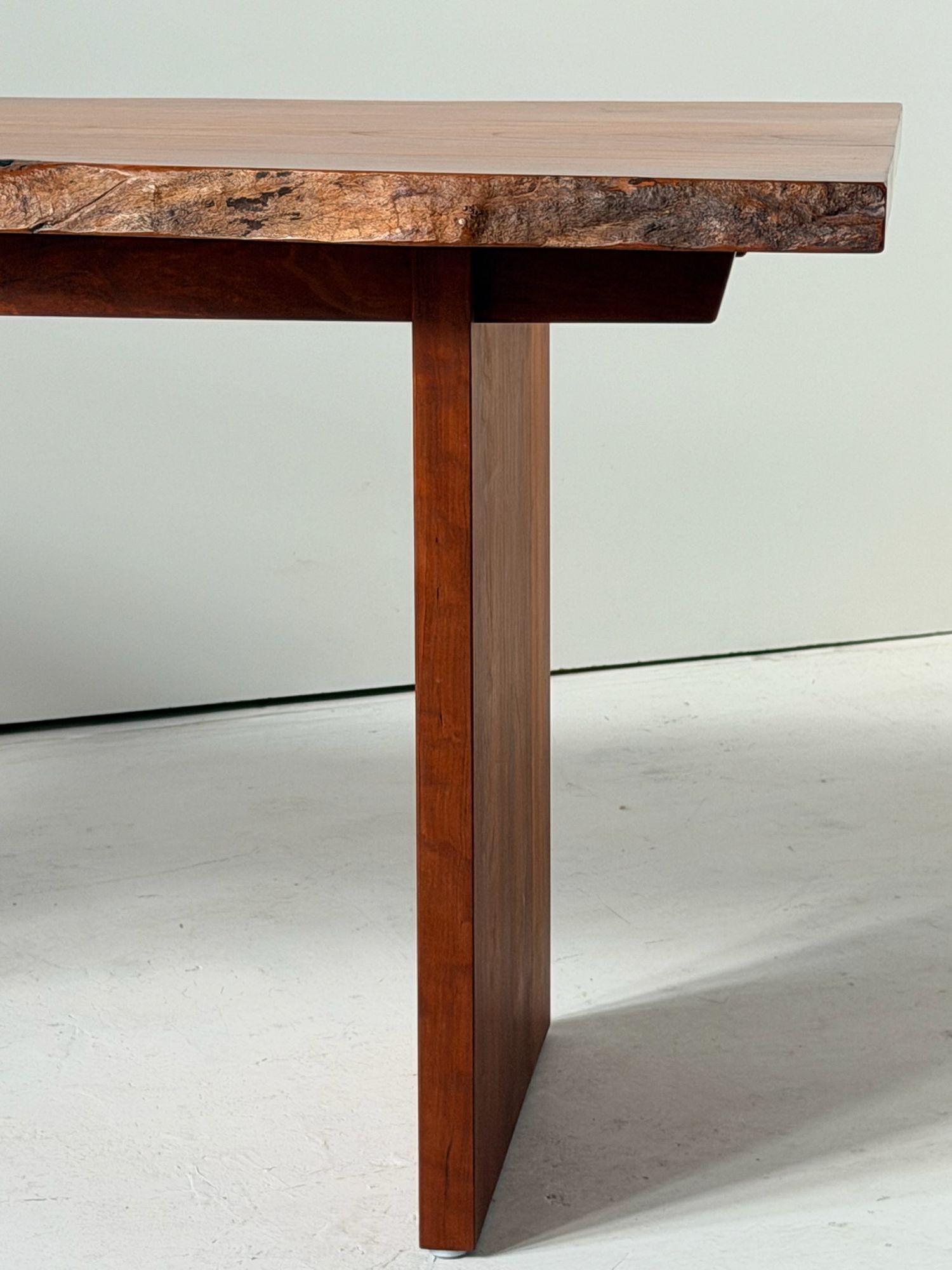 David Stone Live Edge Walnut Edge Desk 5