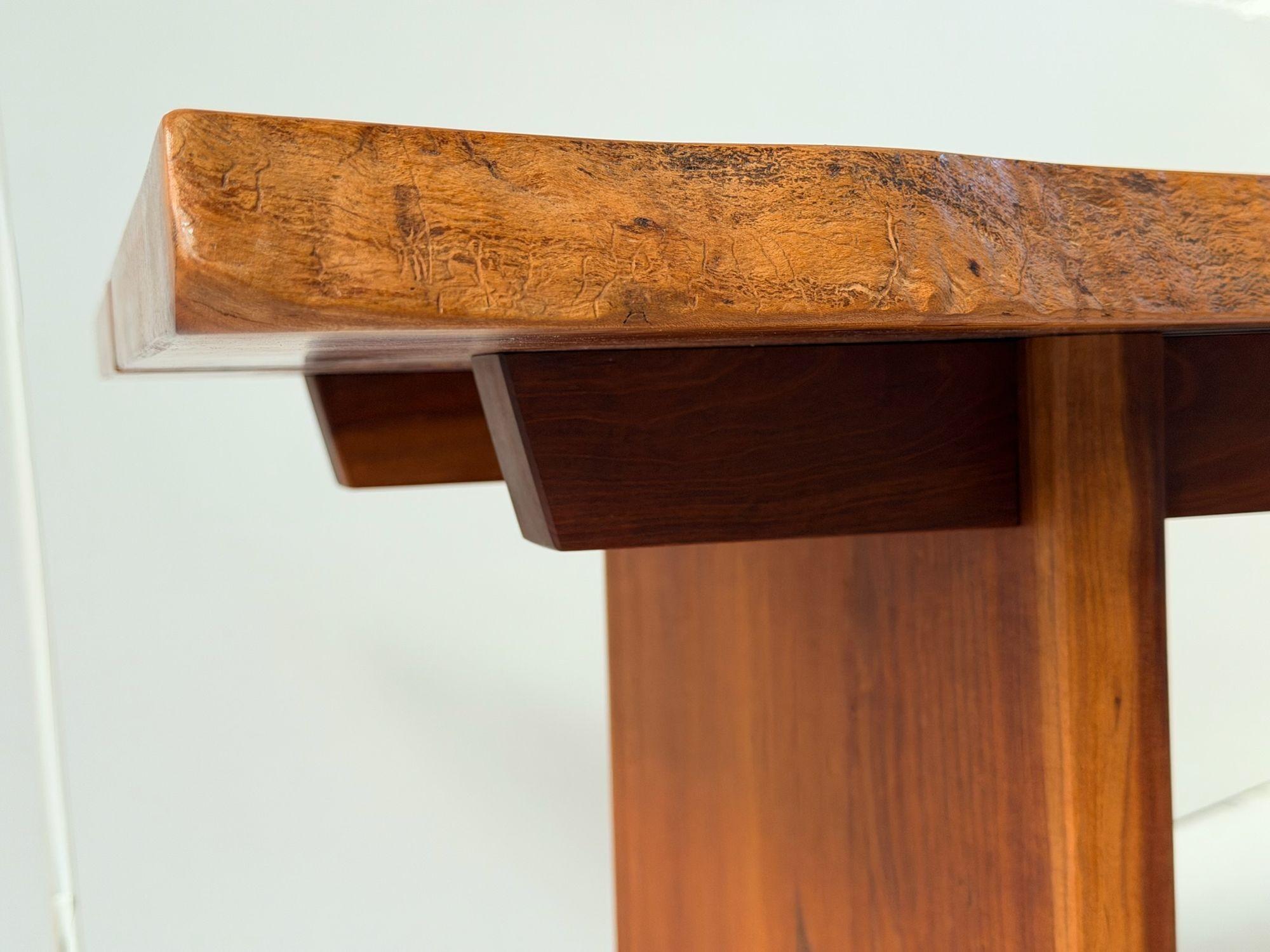David Stone Live Edge Walnut Edge Desk 6