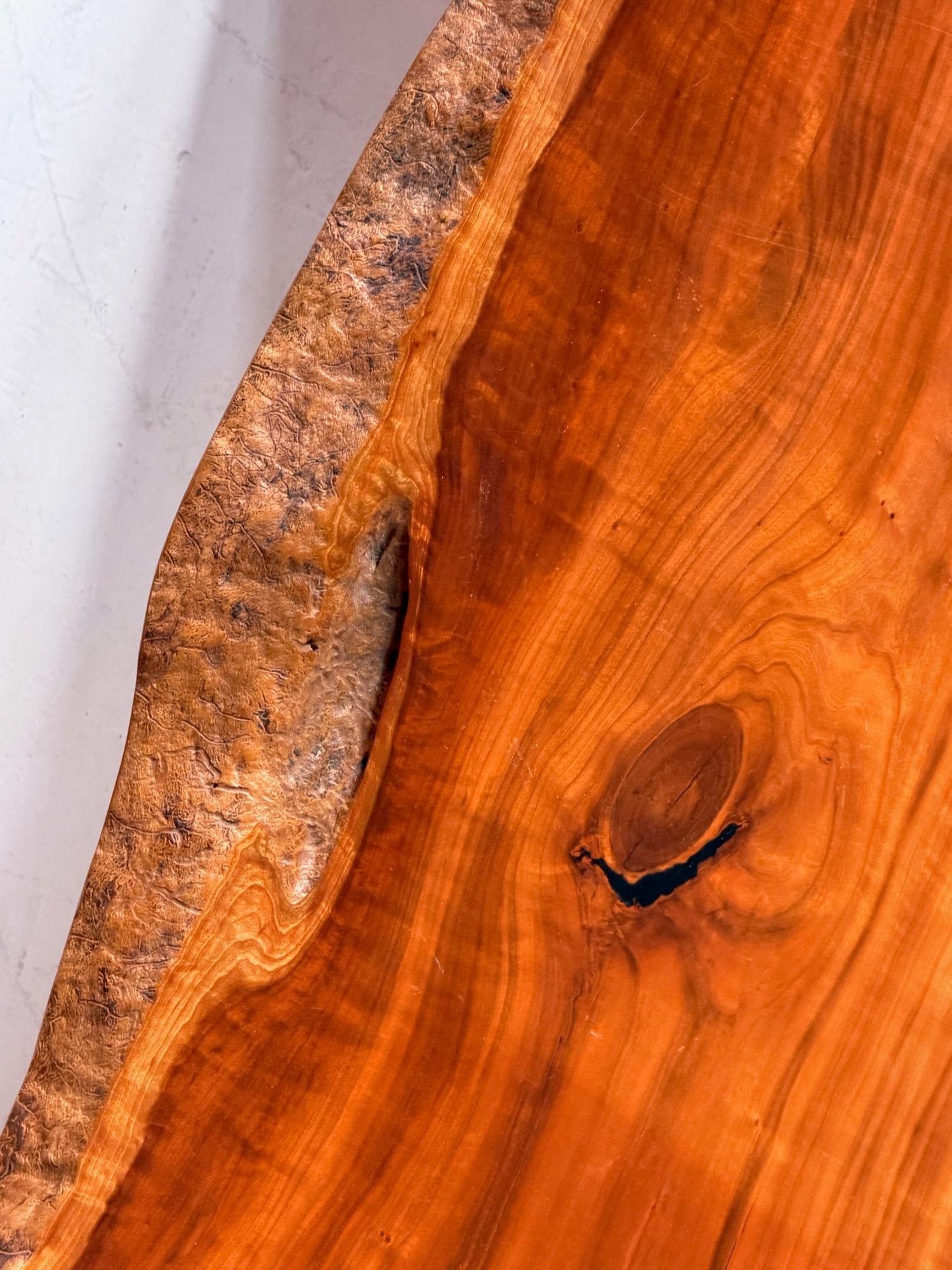 David Stone Live Edge Walnut Edge Desk 8