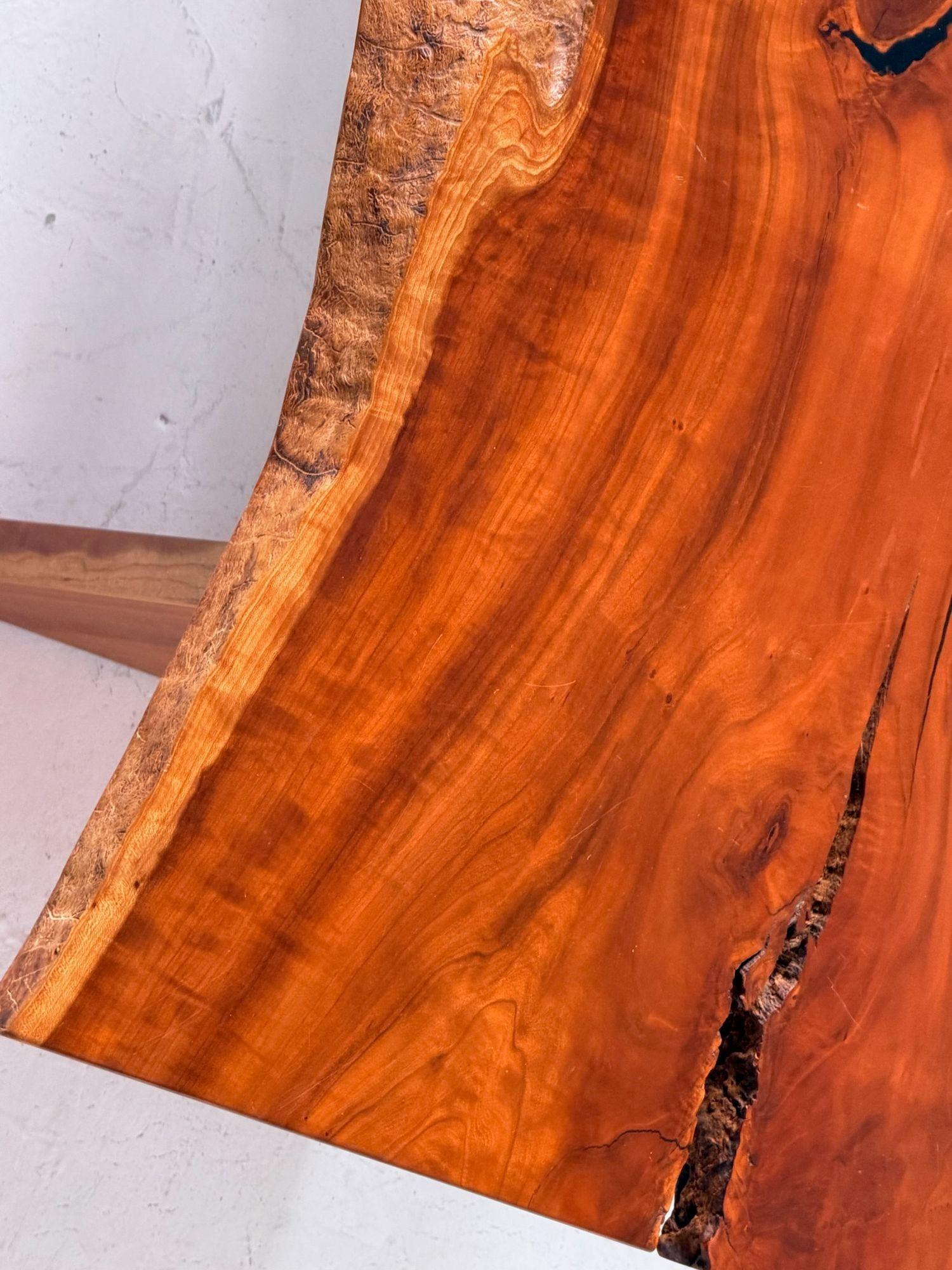 David Stone Live Edge Walnut Edge Desk 9