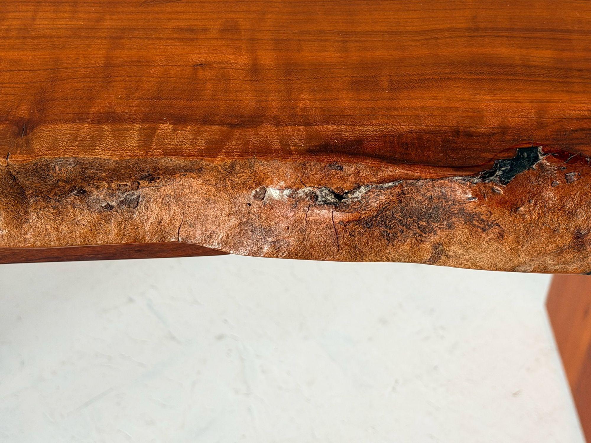 David Stone Live Edge Walnut Edge Desk 10