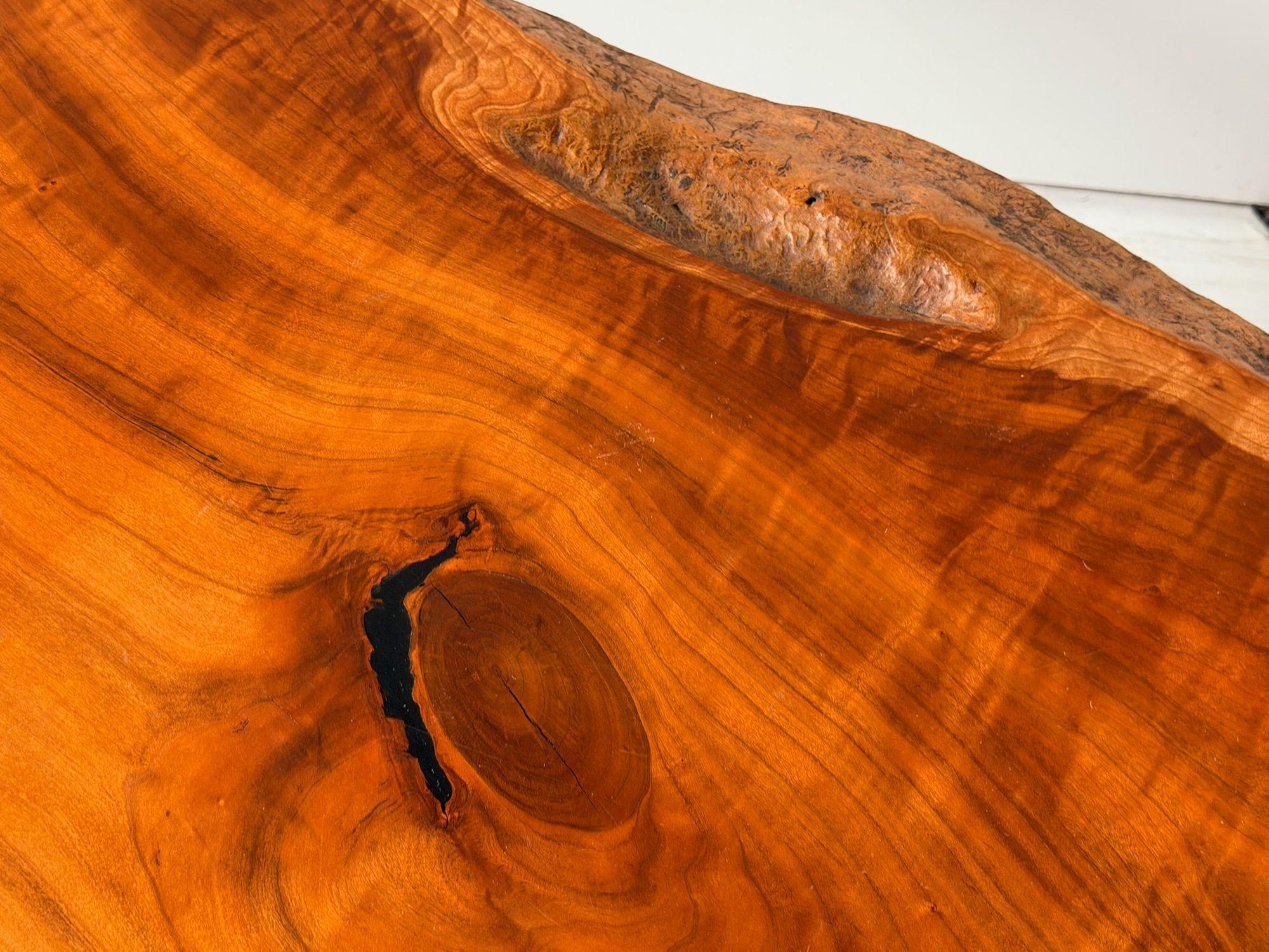 David Stone Live Edge Walnut Edge Desk 11