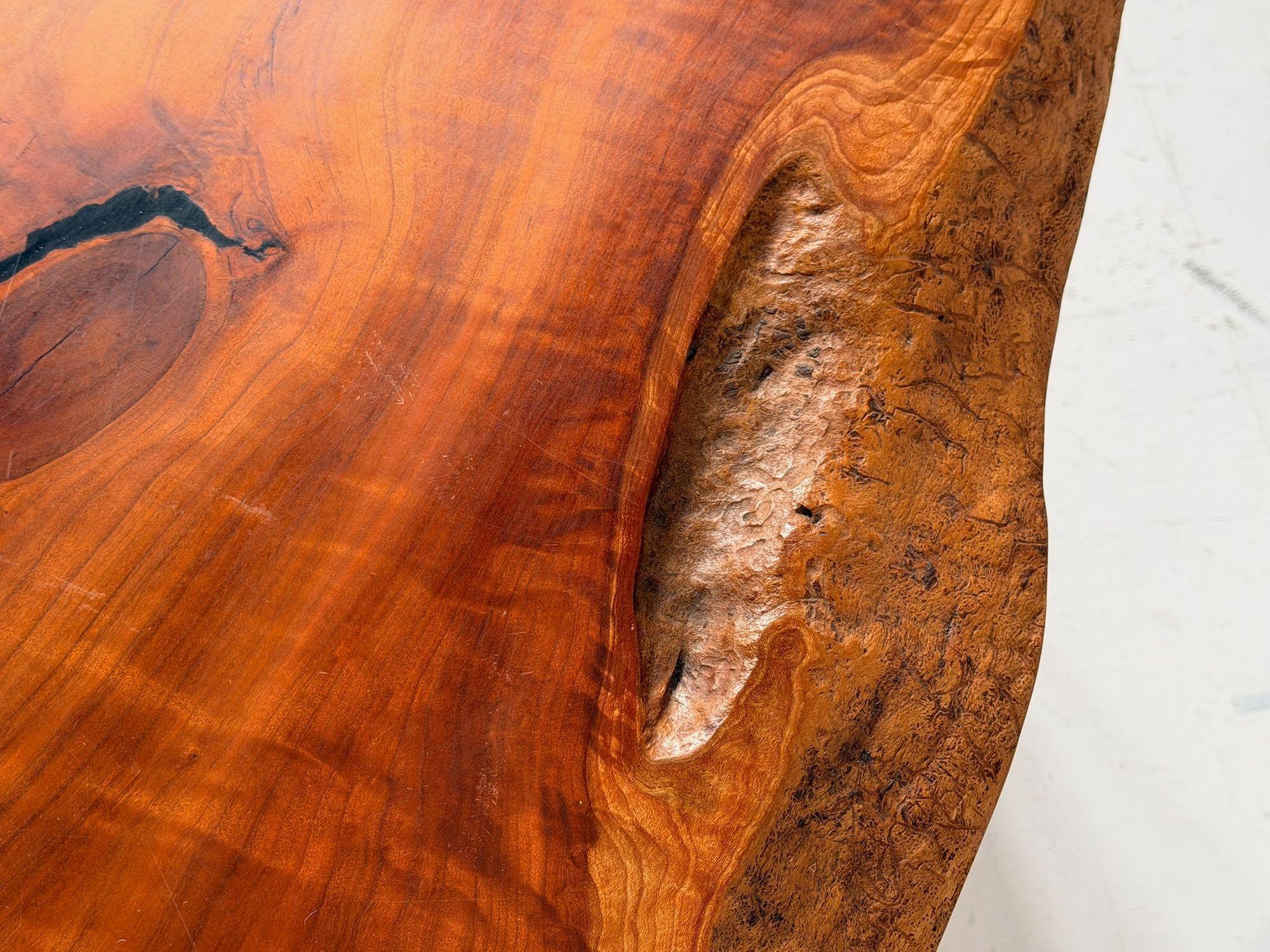 David Stone Live Edge Walnut Edge Desk 12