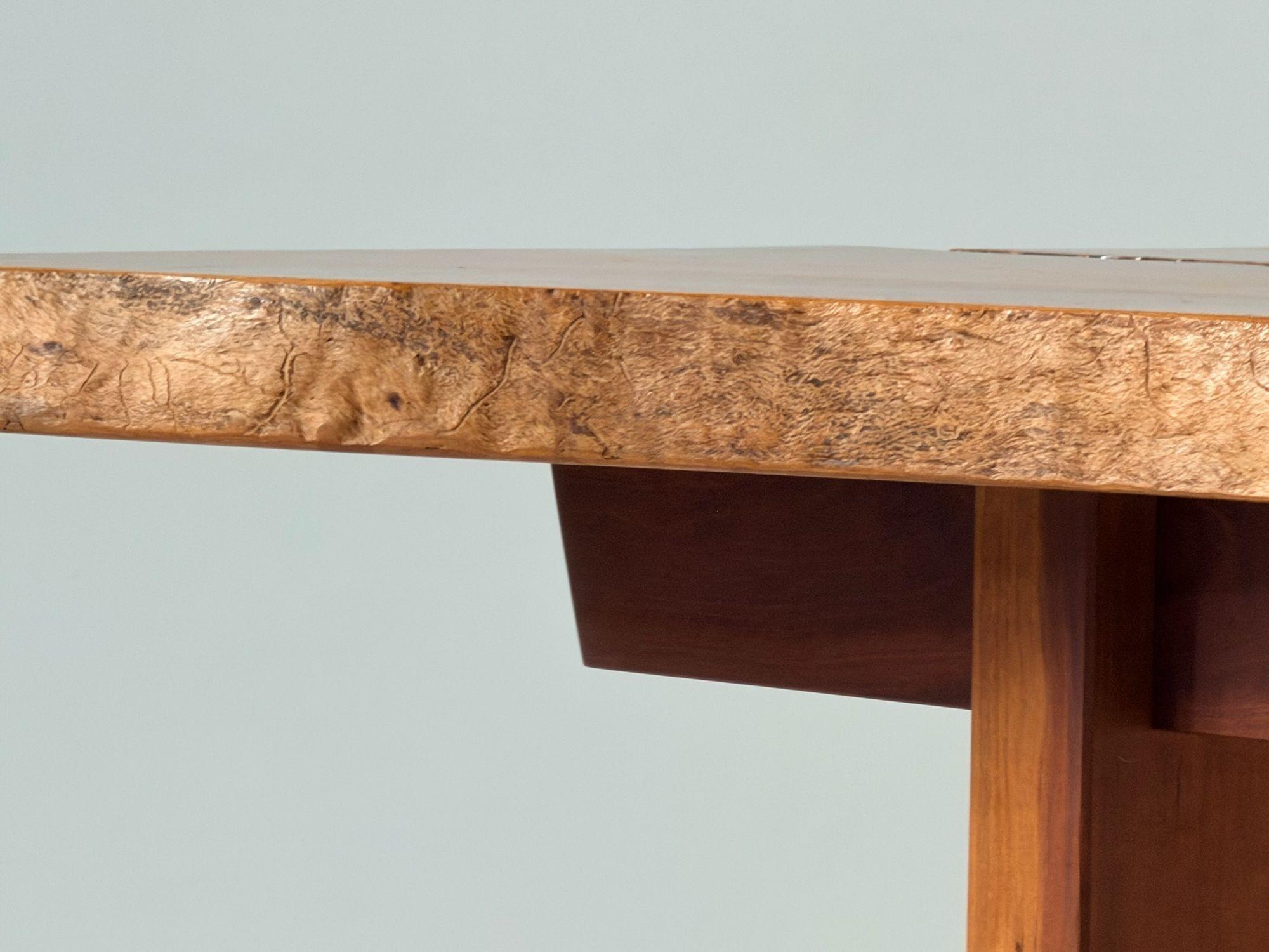 David Stone Live Edge Walnut Edge Desk 2