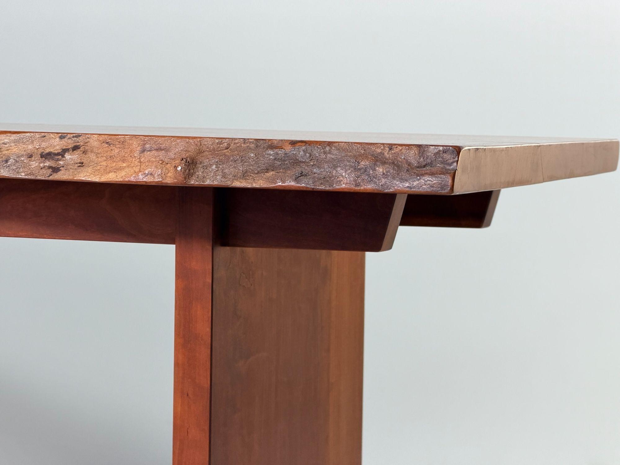 David Stone Live Edge Walnut Edge Desk 3