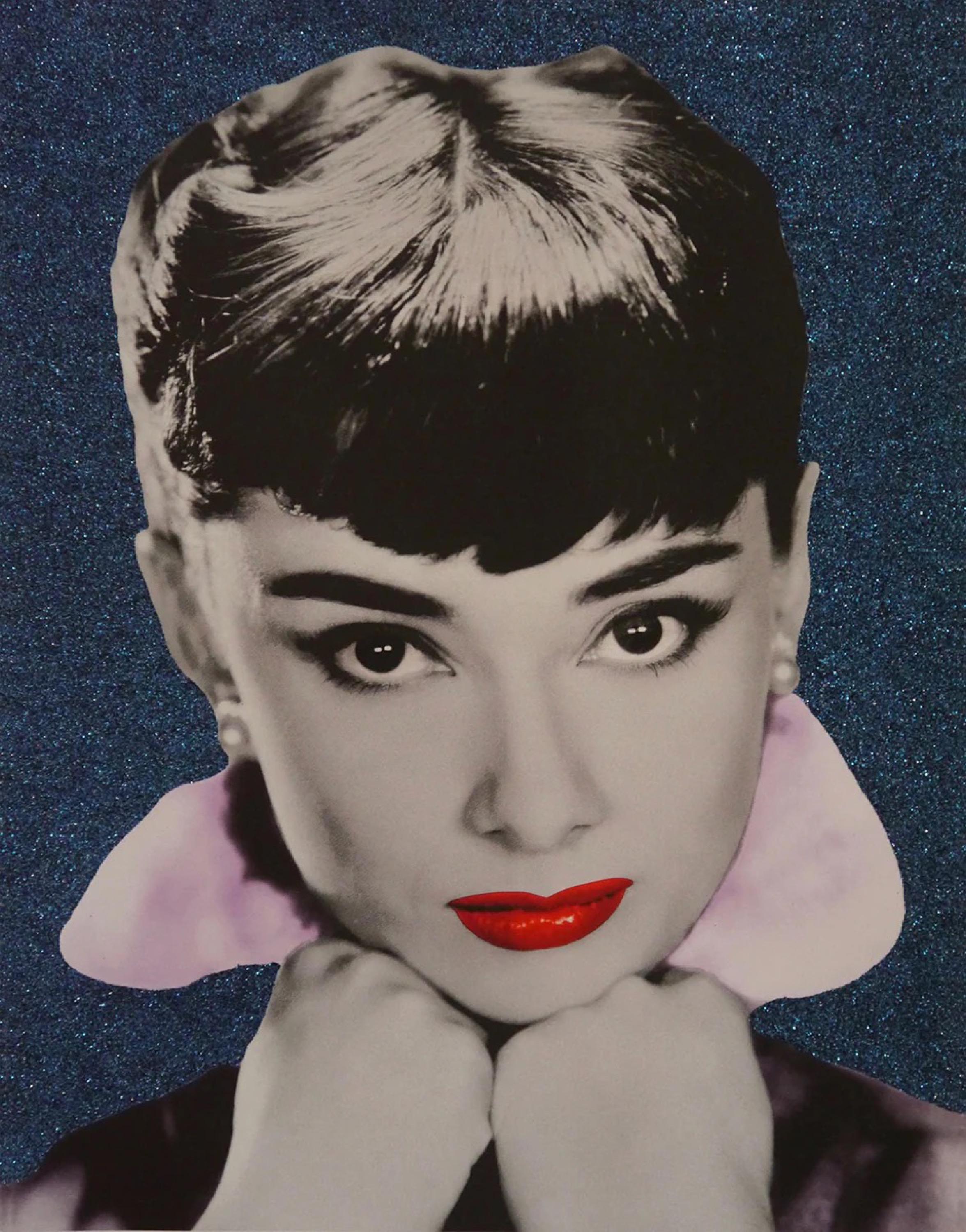Audrey Hepburn II, Audrey Hepburn Kunstwerk, Berühmtheit Kunst