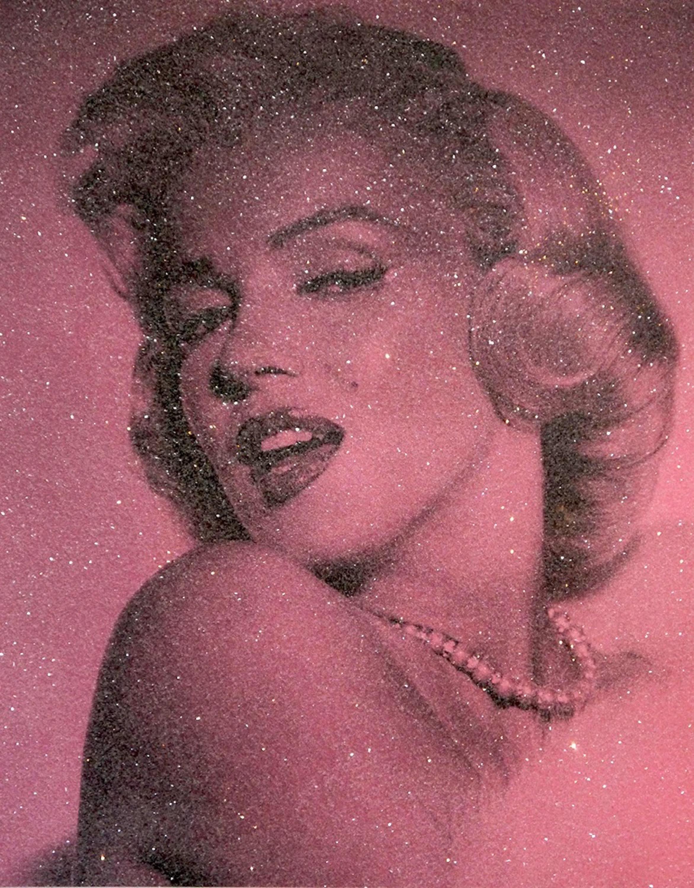 Marilyn Monroe-Pink, Marilyn Monroe artwork, Celebrity Art