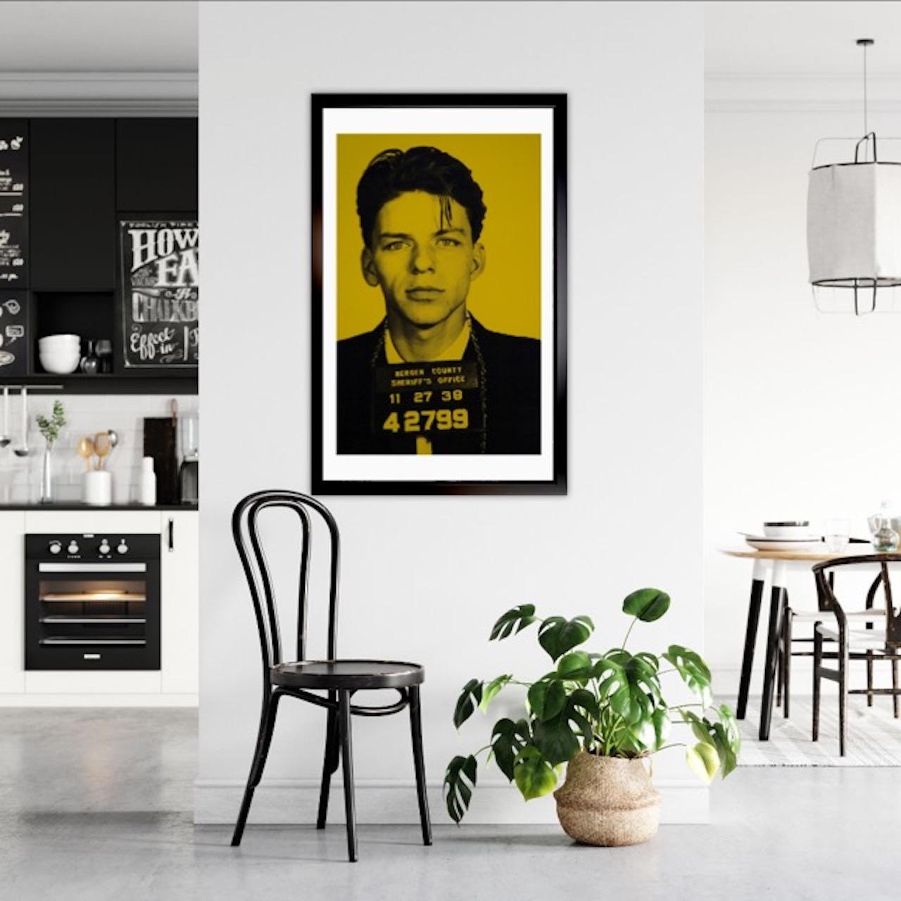 Frank Sinatra IV, Arte serigrafica, Arte delle celebrità, Arte gialla, David Studwell in vendita 2
