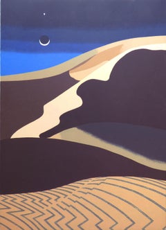 Song du désert n° 2, peinture, acrylique sur toile