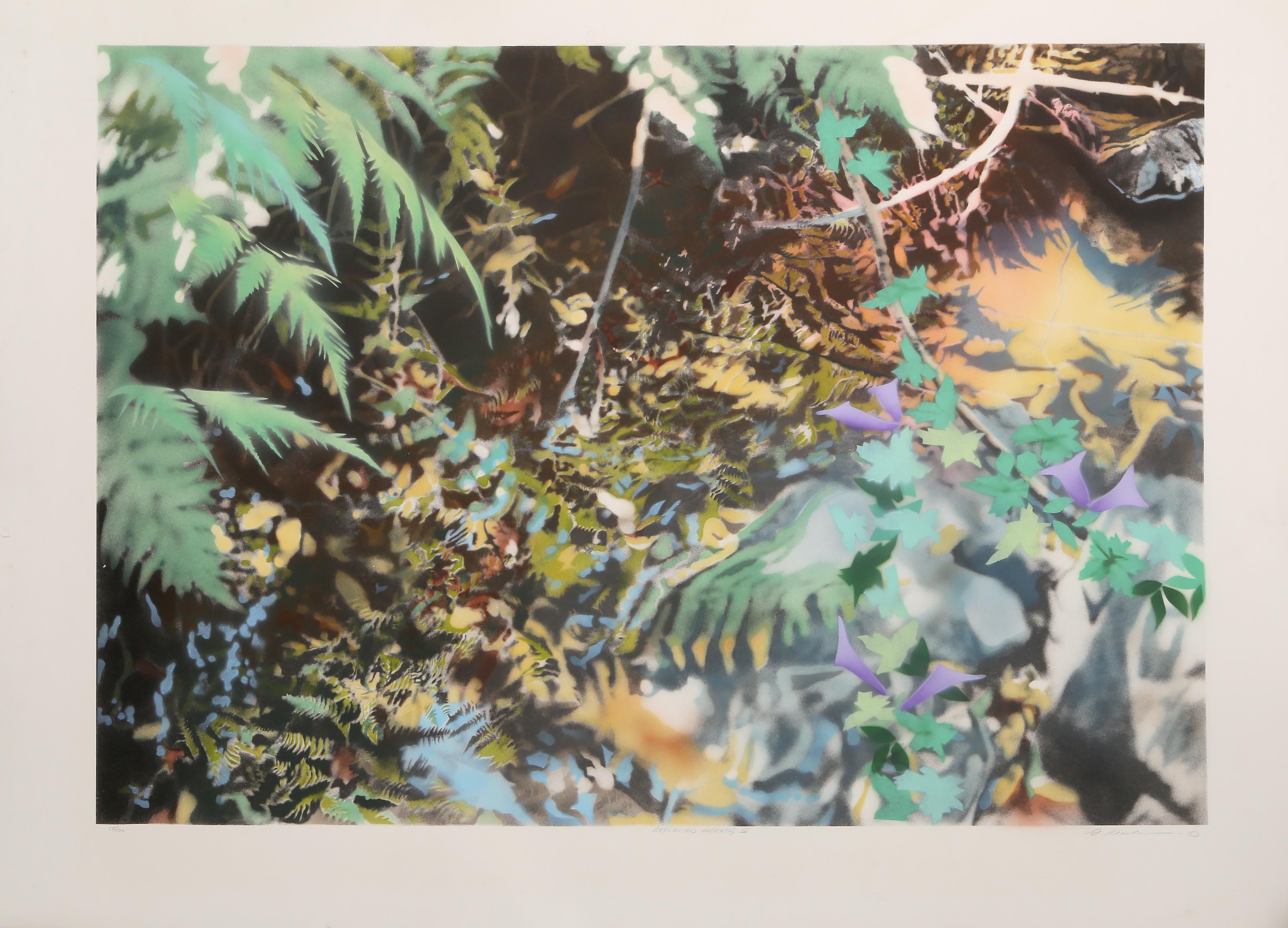 Reflected Overhang IV, sérigraphie contemporaine de David T. Kessler - Réalisme américain Print par David T Kessler
