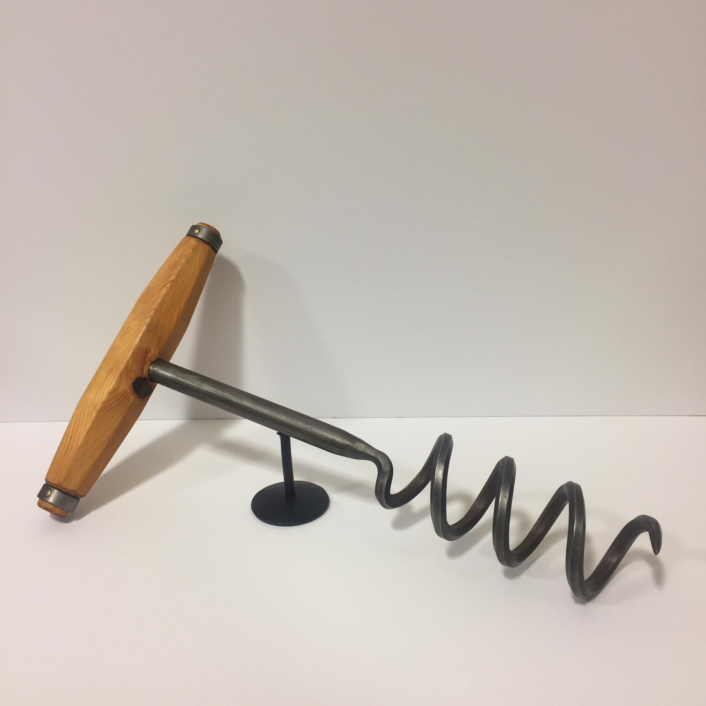 David Tanych Figurative Sculpture - Mini Corkscrew #43