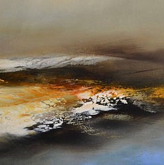 Iridescence original abstract landscape painting