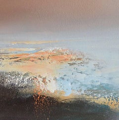 Kiss of Twilight original abstract painting