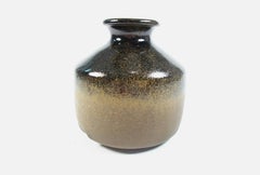 DAVID TAYLOR - Terracotta Studio Pottery Bud Vase - Canada (N.S.) - Circa 1970's