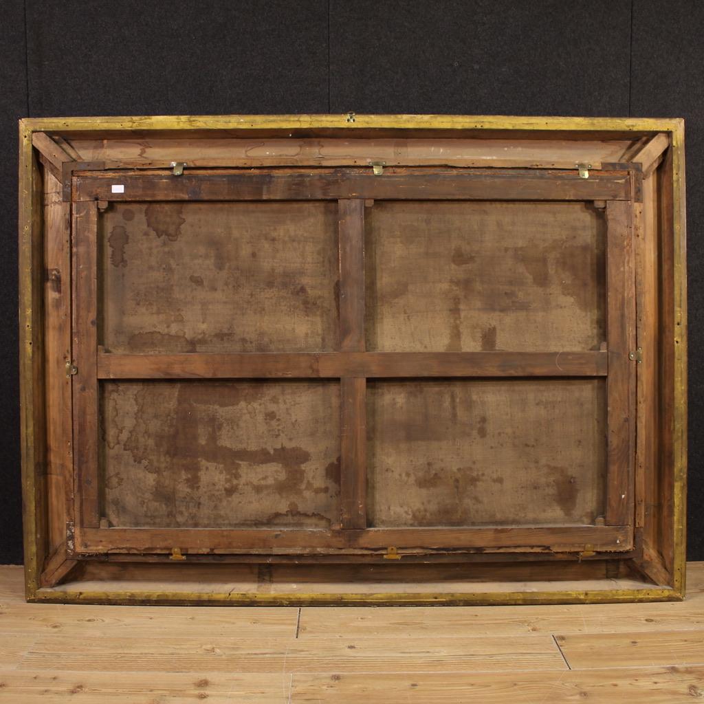 17. Jahrhundert Öl auf Leinwand Flämische Malerei Landschaft mit Figuren, 1640 im Angebot 5