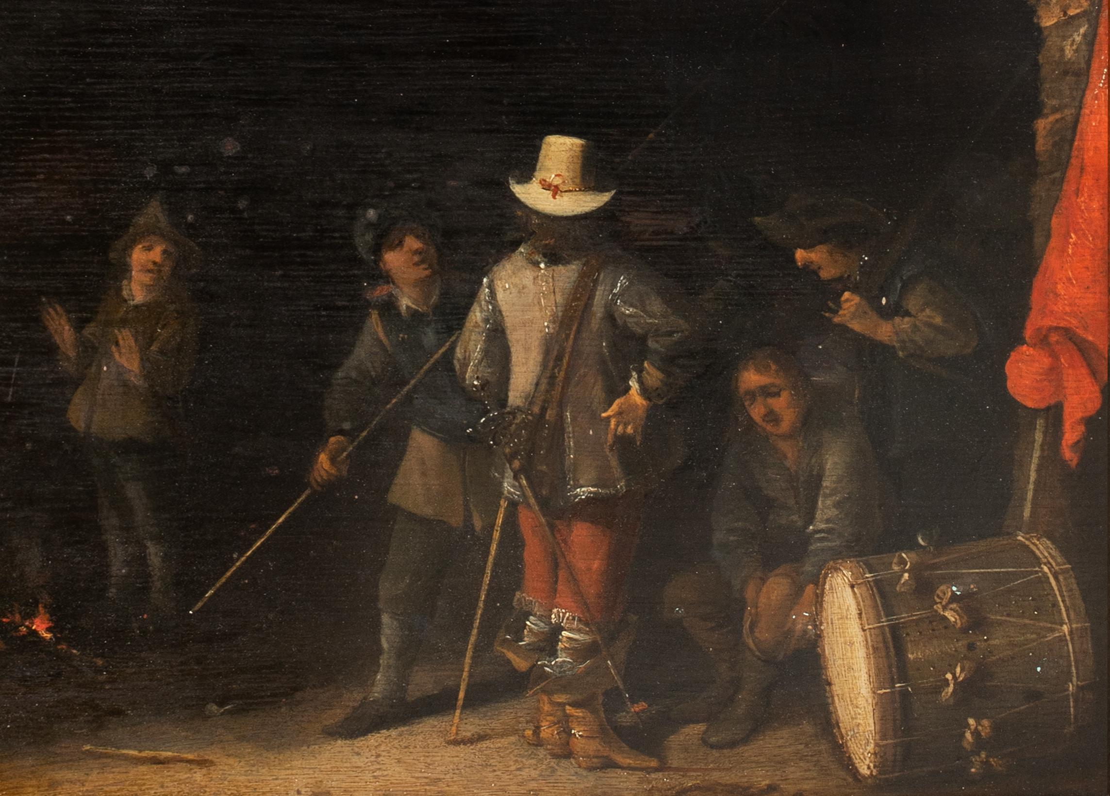 La Guardia de la Noche, siglo XVII  círculo de  DAVID TENIERS (1610-1690) 2