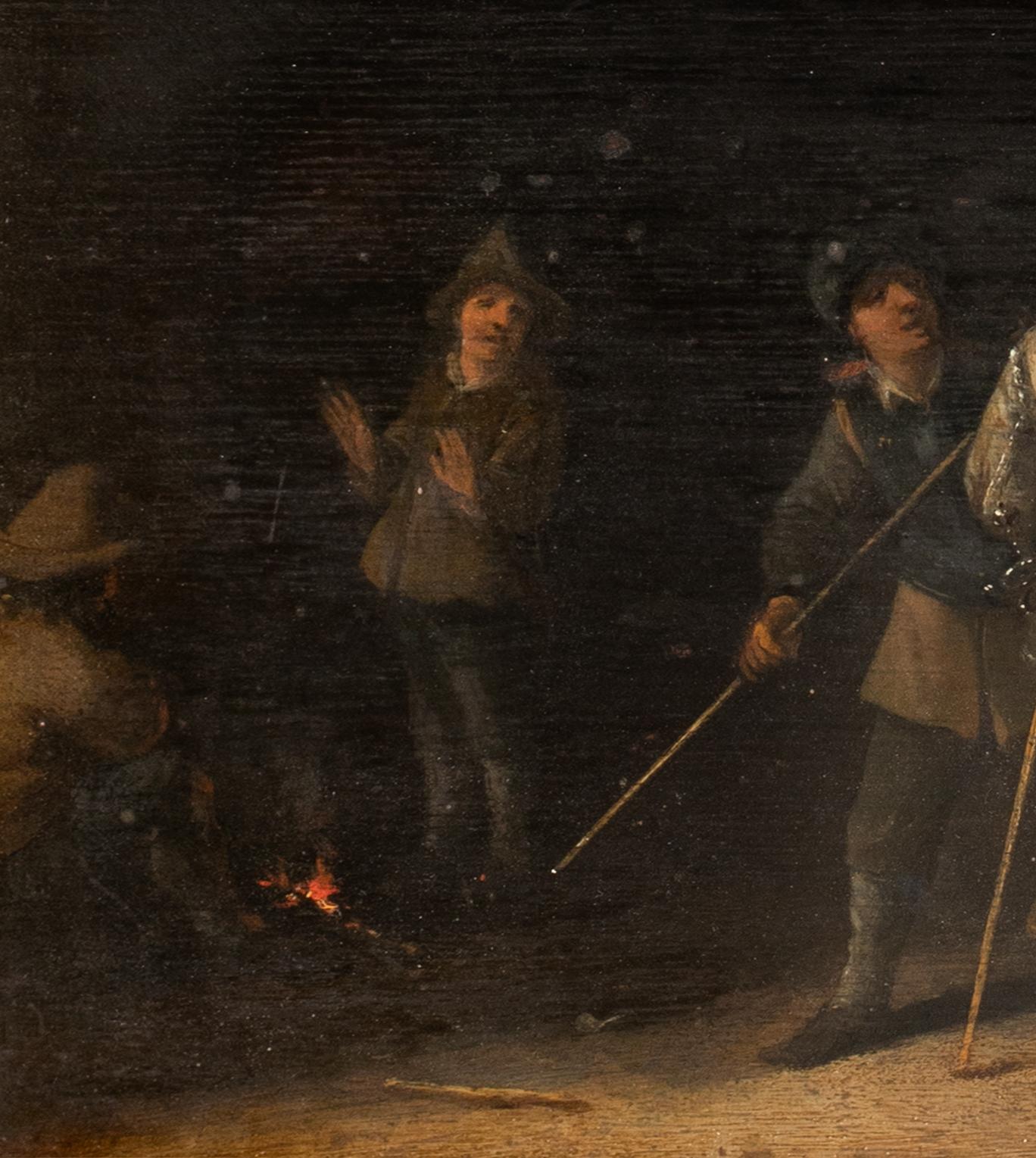 La Guardia de la Noche, siglo XVII  círculo de  DAVID TENIERS (1610-1690) 3