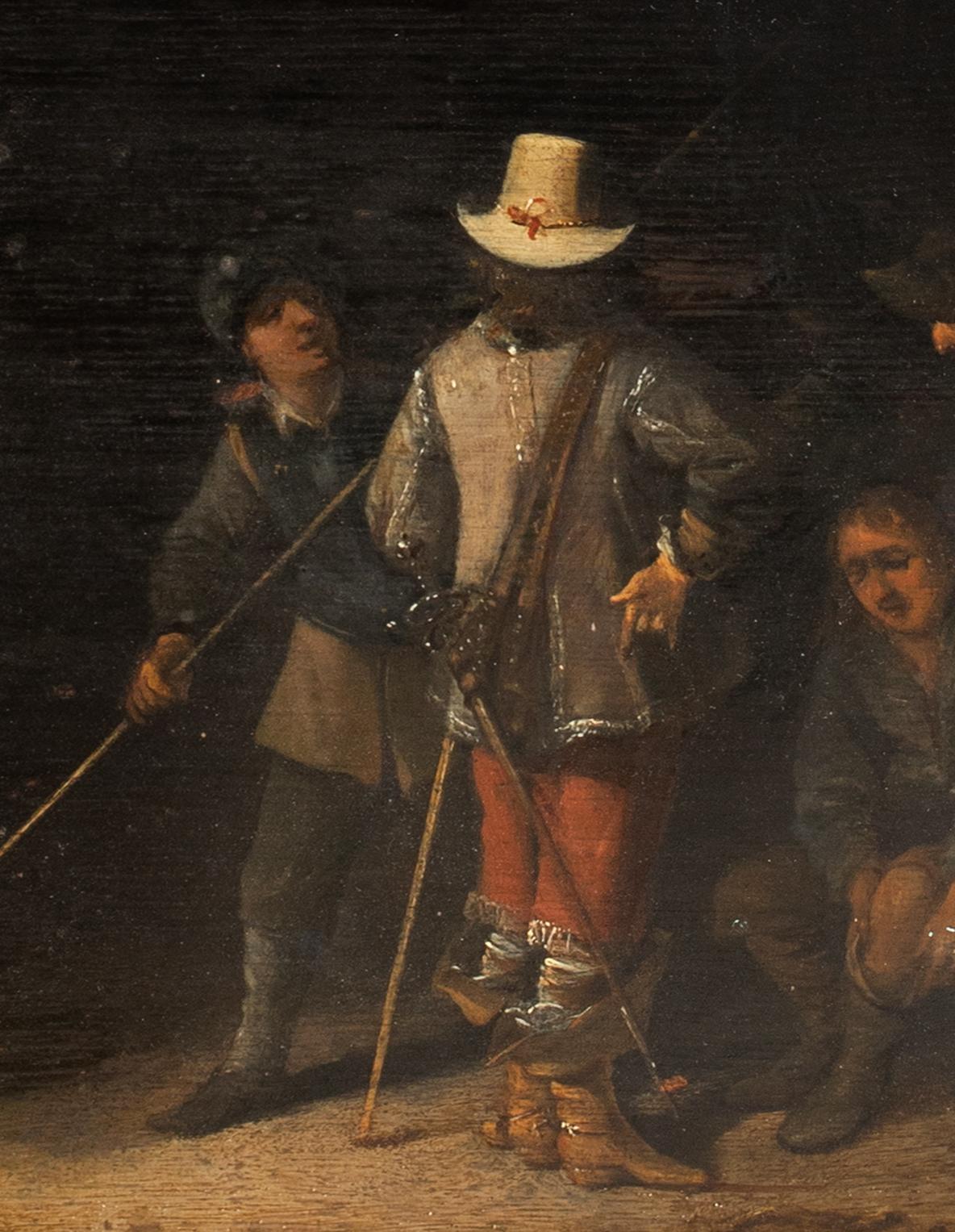 La Guardia de la Noche, siglo XVII  círculo de  DAVID TENIERS (1610-1690) 4
