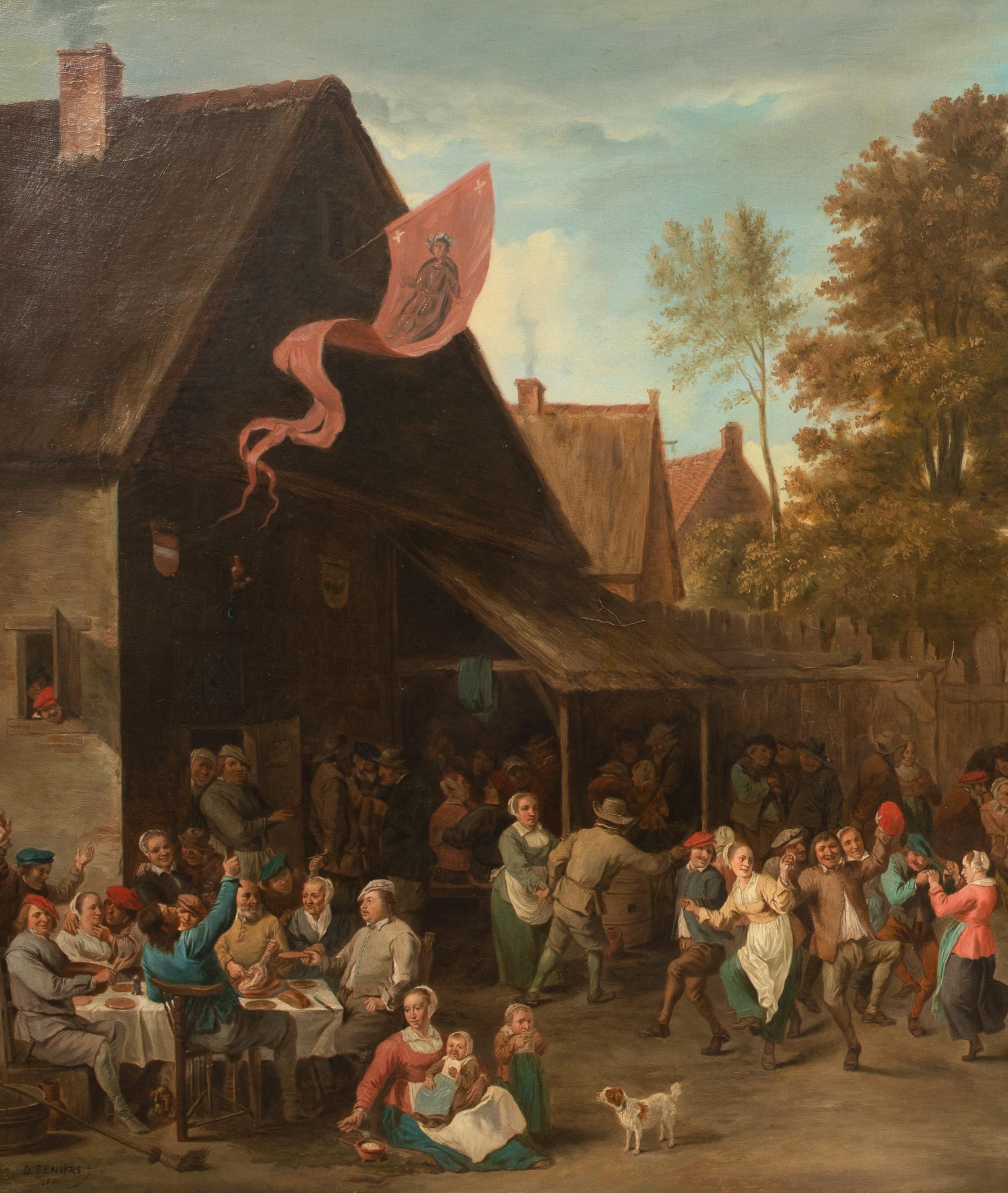 Il Festival del Villaggio, 17° secolo  DAVID TENIERS (1610-1690) 6