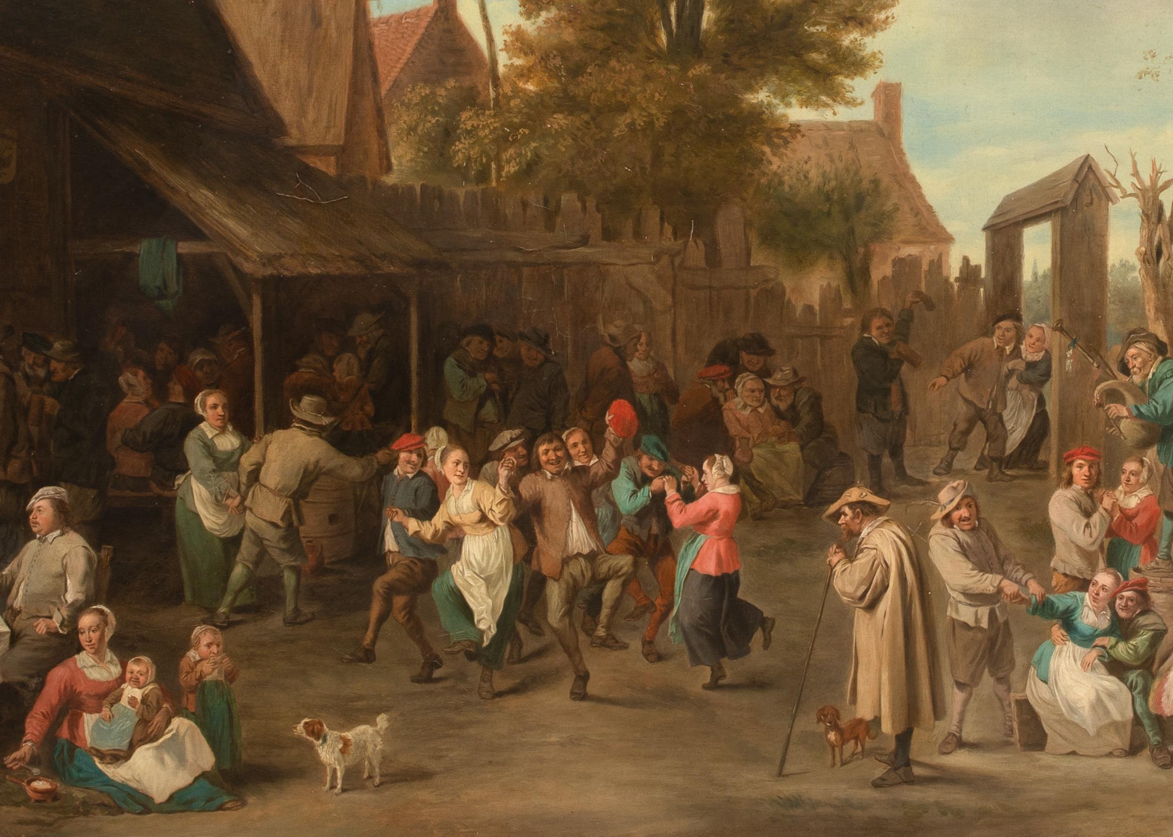 Il Festival del Villaggio, 17° secolo  DAVID TENIERS (1610-1690) 3