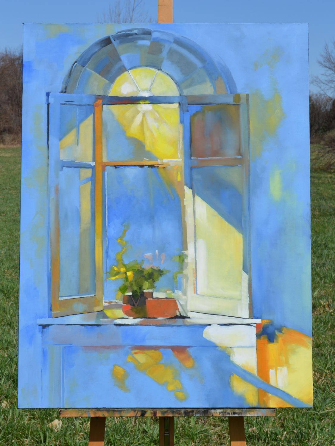 Equinozio, Pittura a olio - Painting Contemporaneo di David Thelen