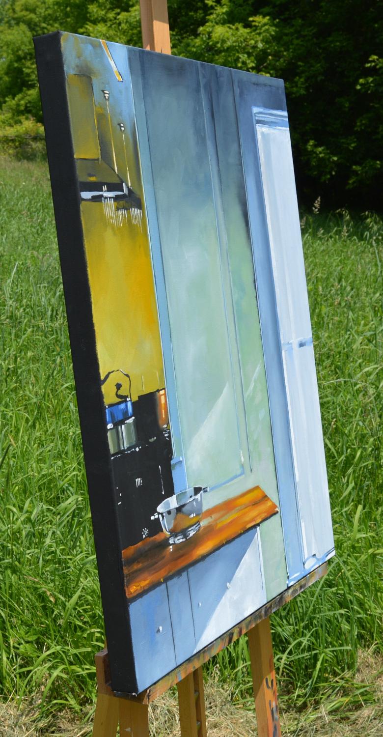 In Plain Sight, Ölgemälde – Painting von David Thelen