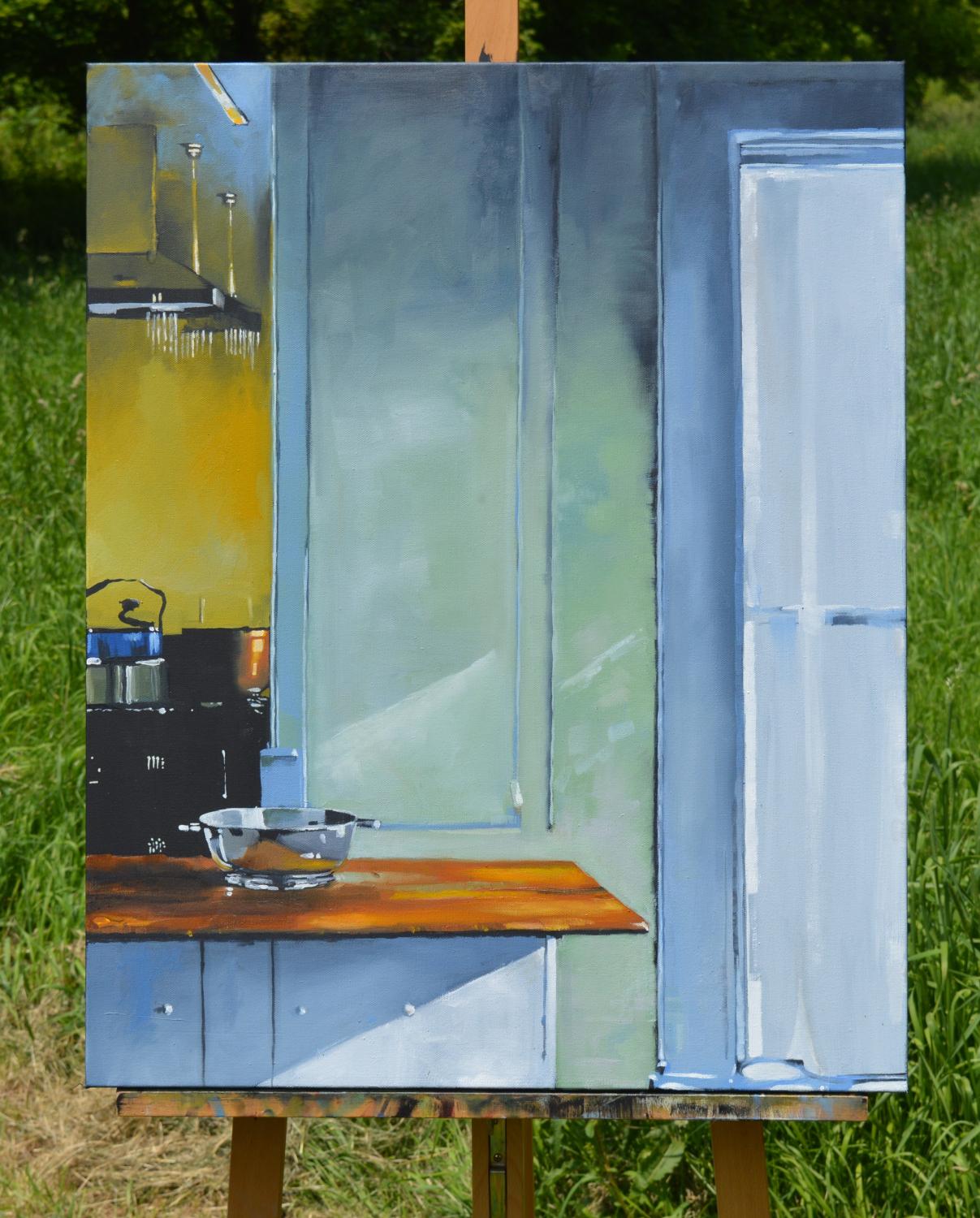In Plain Sight, Ölgemälde (Zeitgenössisch), Painting, von David Thelen