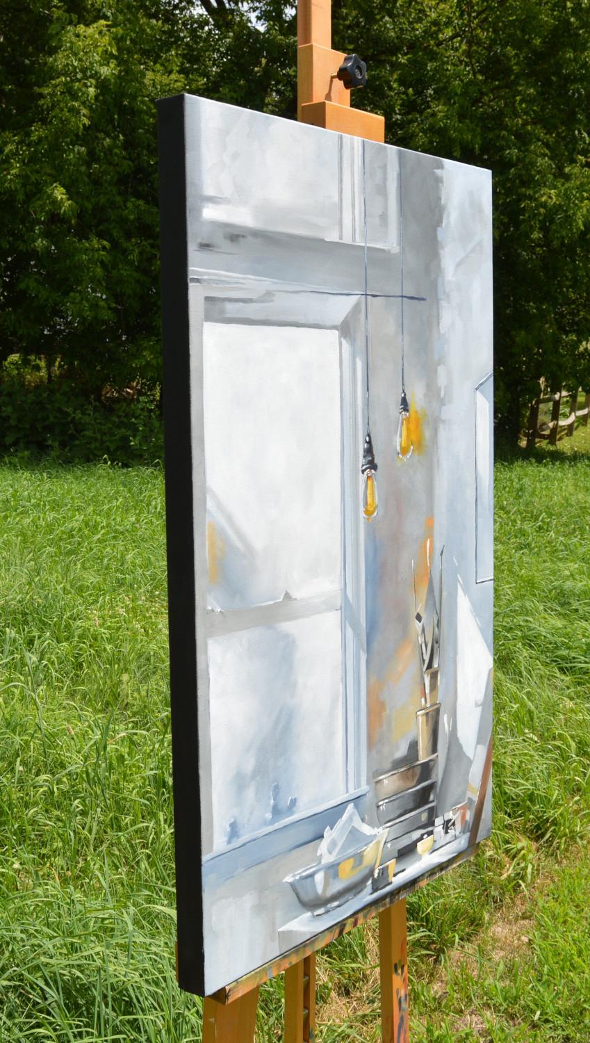 Incandescente, Pittura a olio - Painting di David Thelen