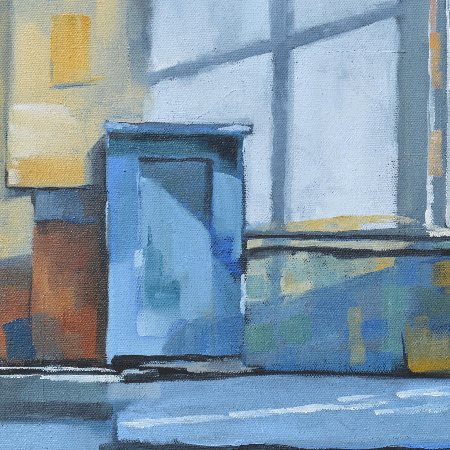 Potted Plant, Oil Painting 1