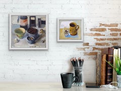 Cherries & Ink Bottles and Water (John’s Mug) Diptych