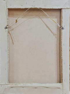 Ostrich, Pop Art Oil on Canvas Painting by David Thorpe