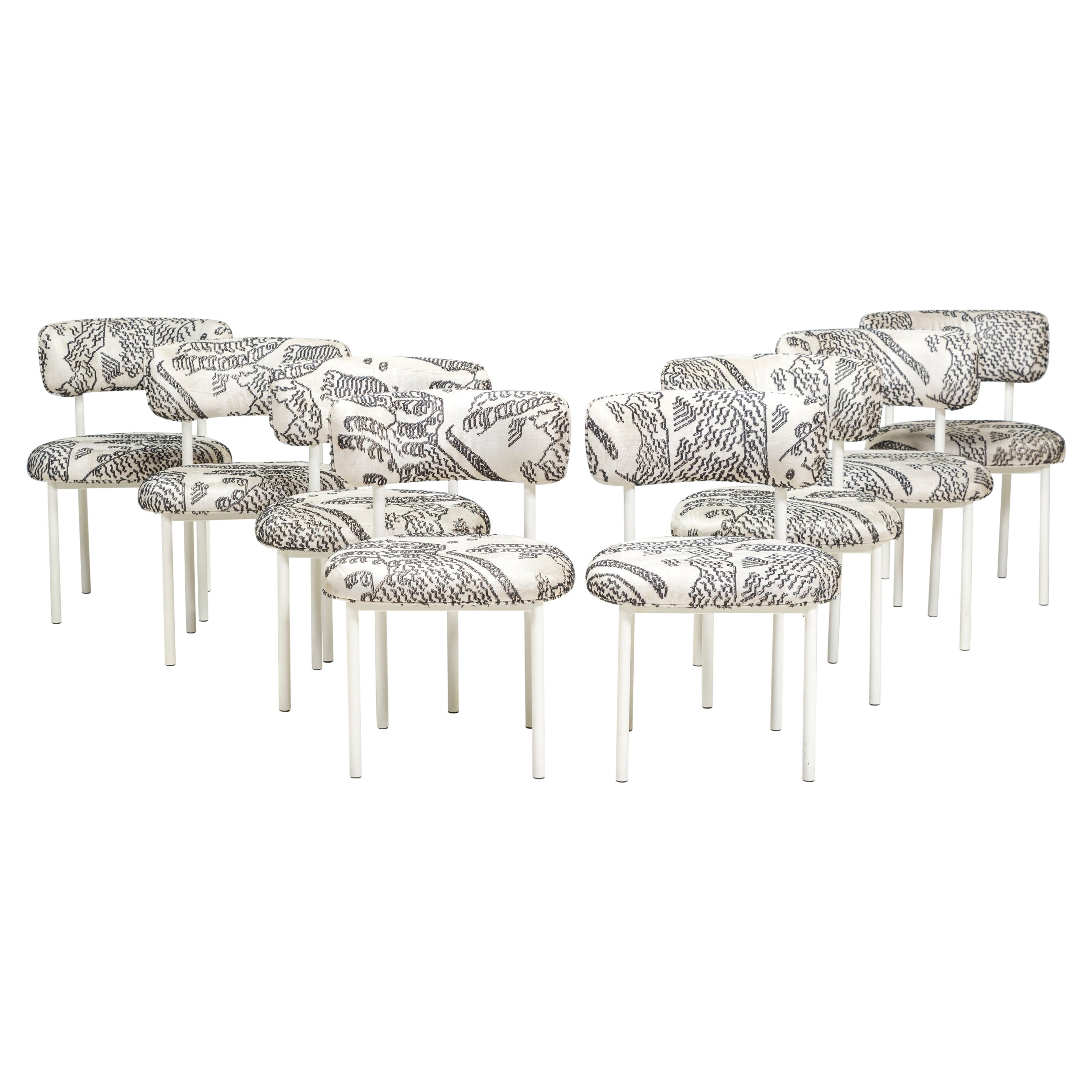 David Thulstrup for Møbel Copenhagen Font Dining Chairs, Set of 8