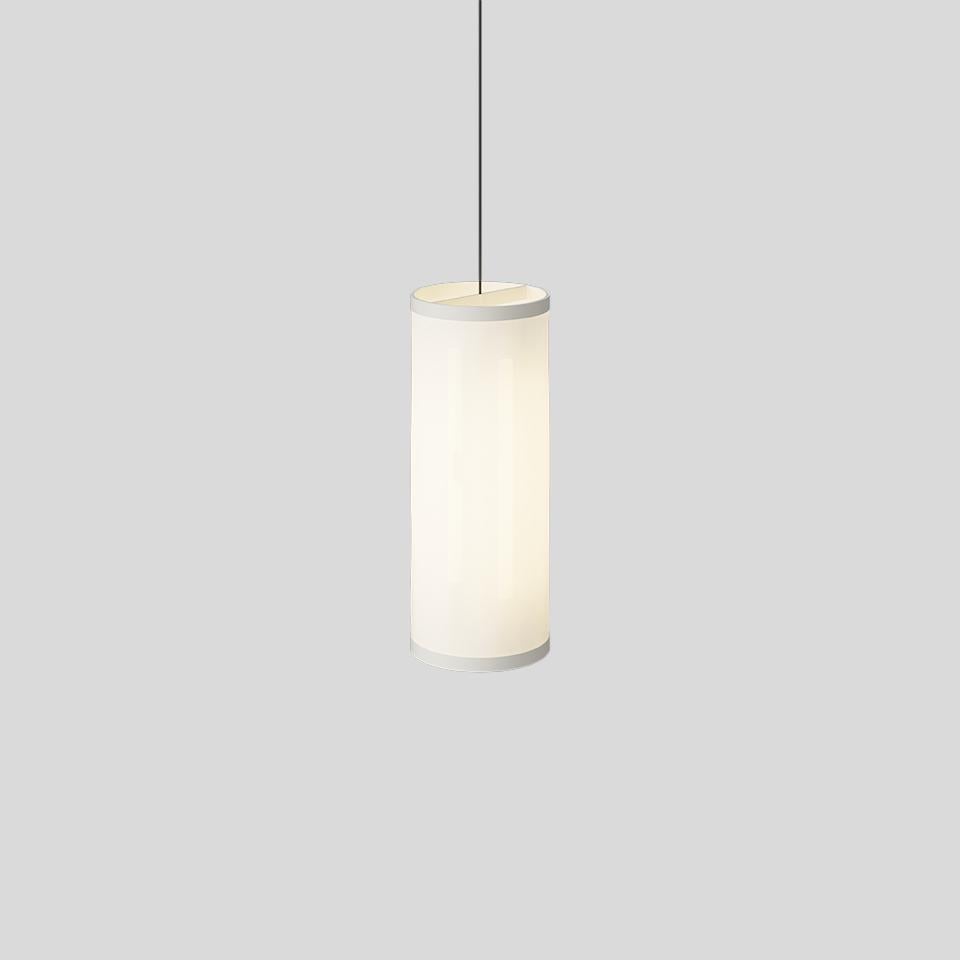 Italian David Thulstrup Isol Suspension Lamp 30/126 Cream for Astep For Sale