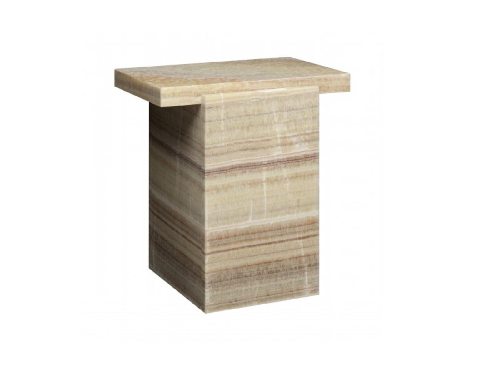 David Thulstrup ‘Tore’ Onyx Side Table for E15 Selected. New, current production.

e15 introduces TORE designed by David Thulstrup in Onyx, chosen in pale green Verde or warm spice tones of Fantastico. TORE ONYX can be arranged into expressive