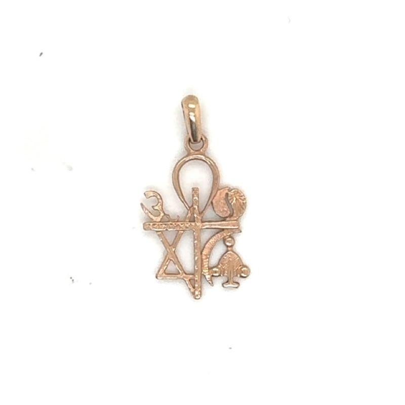 14K Rose Gold Multi Religious Pendant

Dimensions: 27mm x 17mm

 

David Tishbi Offers:

Limited Lifetime Guarantee
Complimentary Gift Box