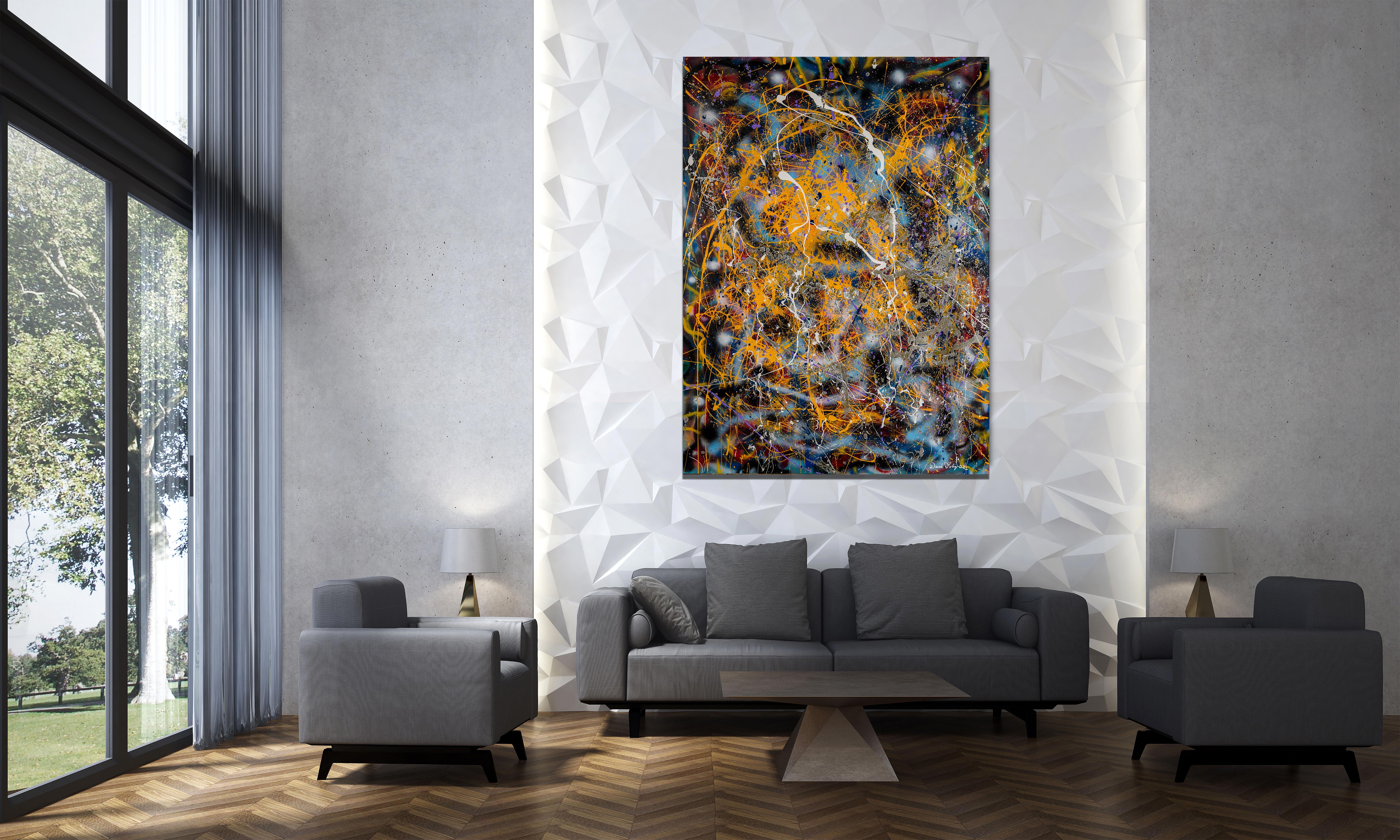 Soundings - Pittura contemporanea - Painting di David Tobey
